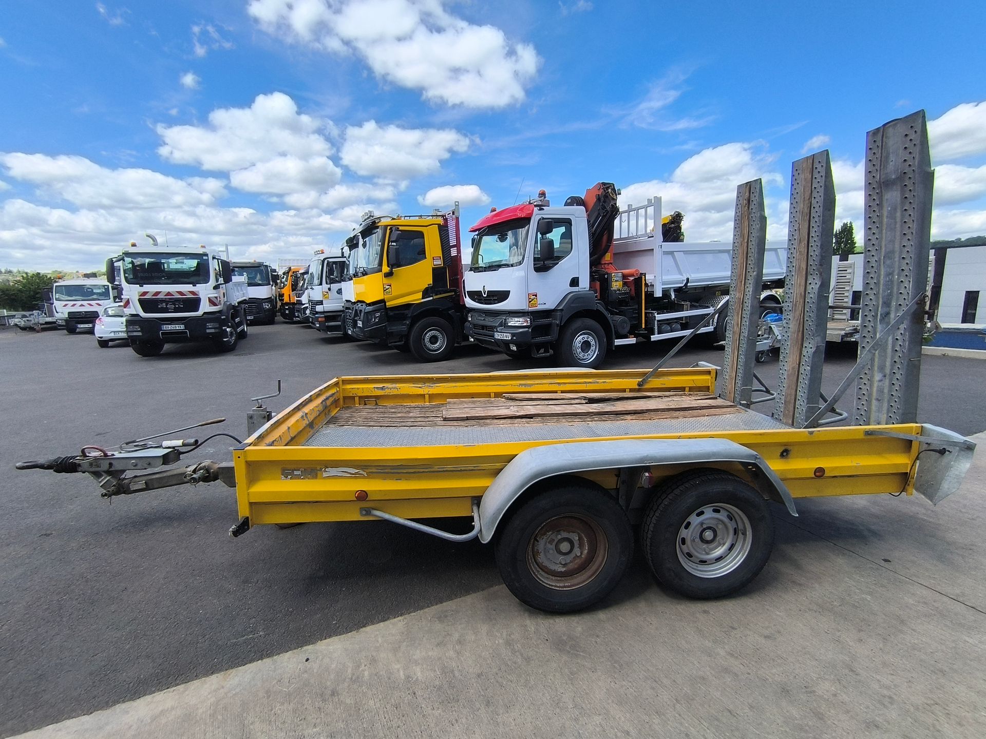 Remorque 2 essieux ECIM 3.5 T