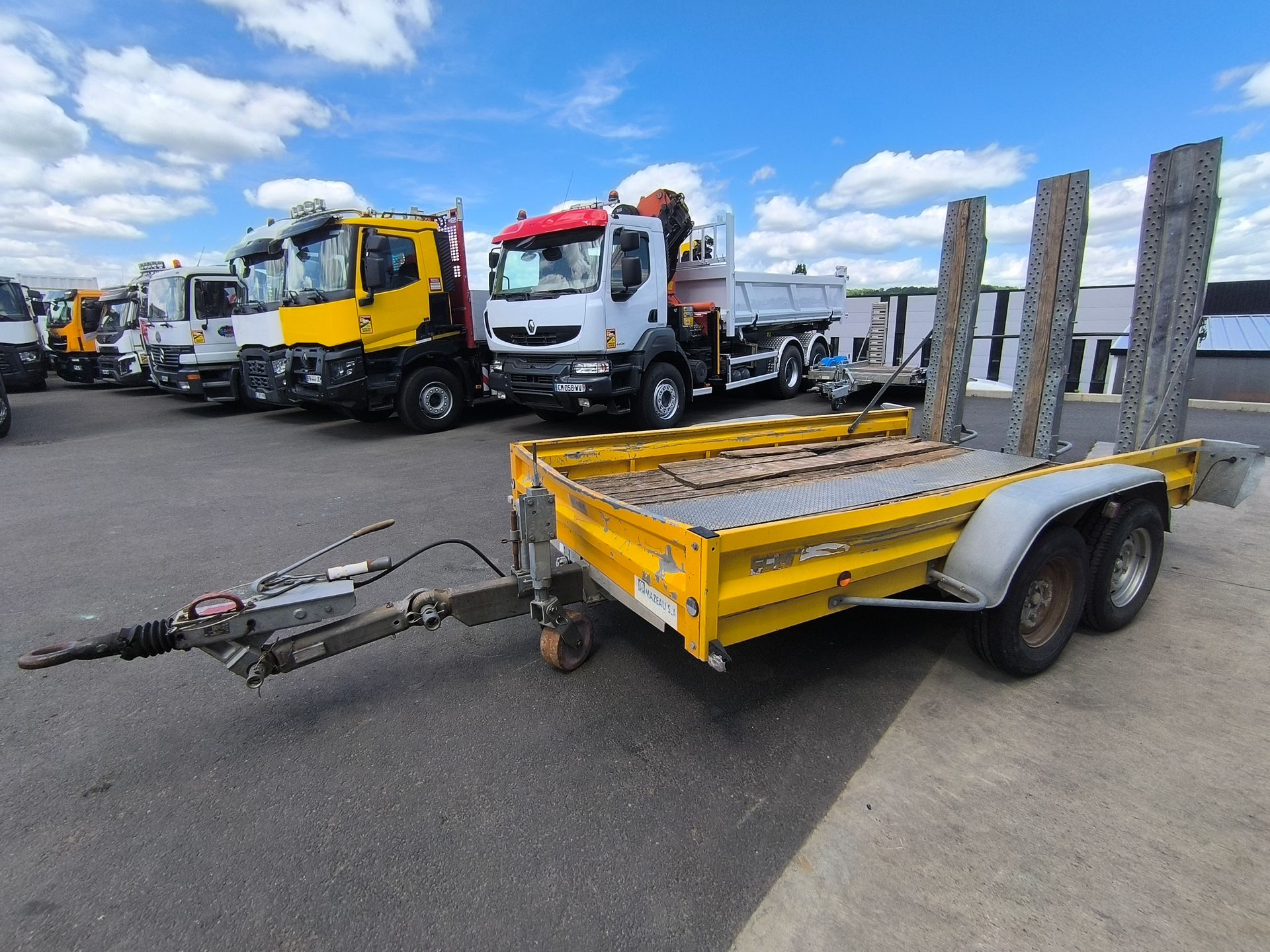 Remorque 2 essieux ECIM 3.5 T