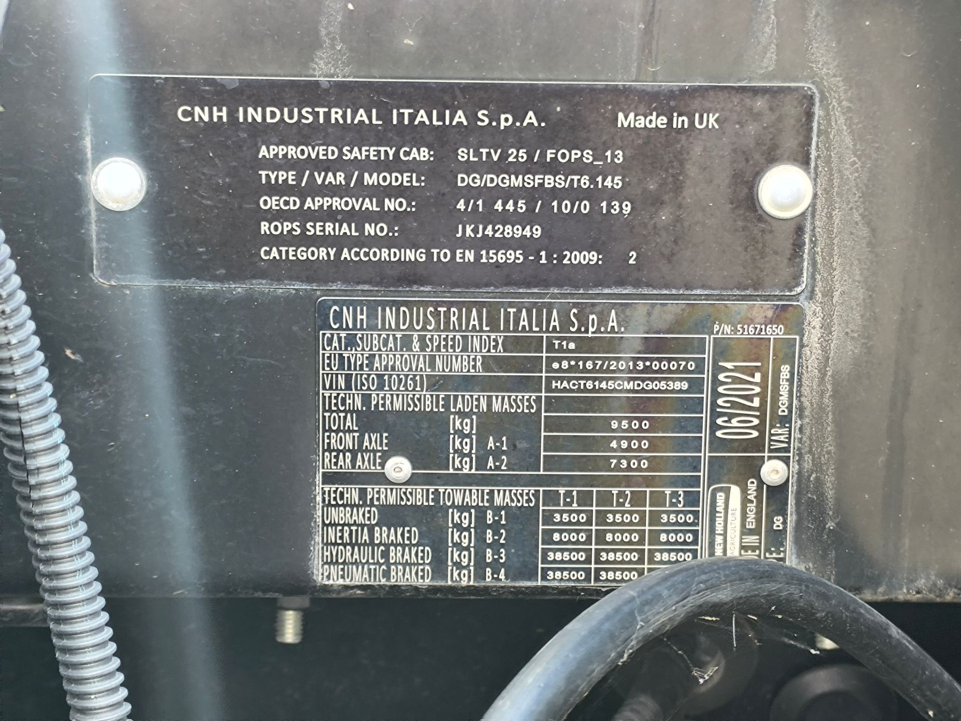 New Holland T6.145 + Chargeur