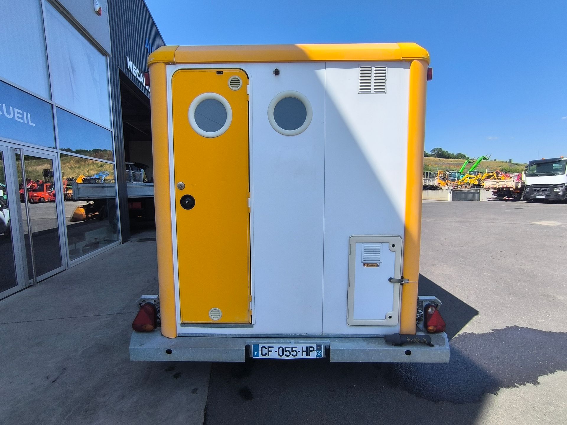 Cabane de chantier CNSE