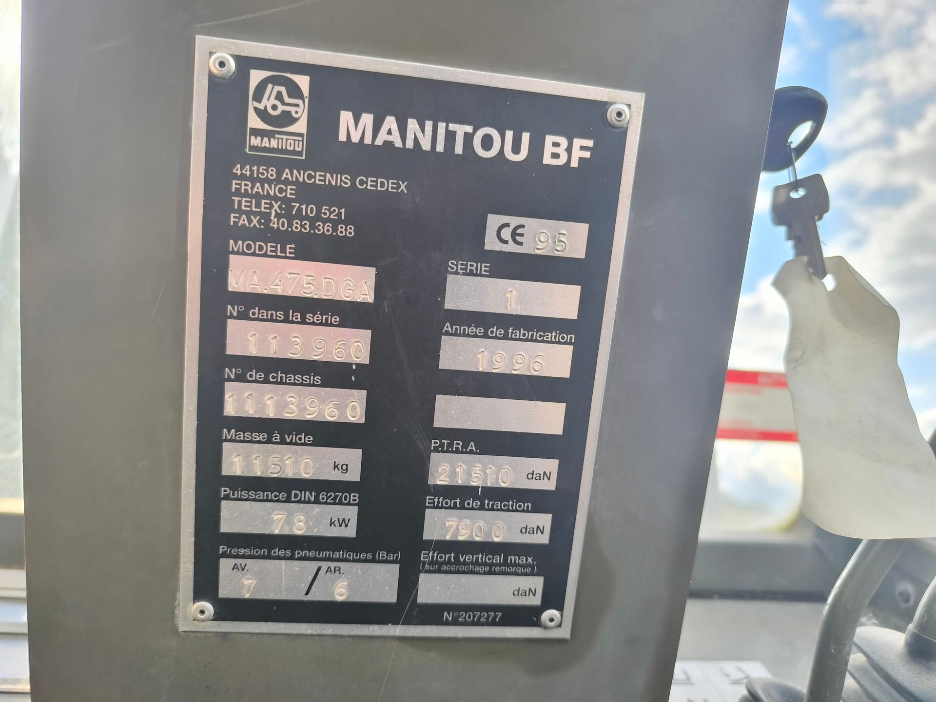 Manitou MA 475 Turbo