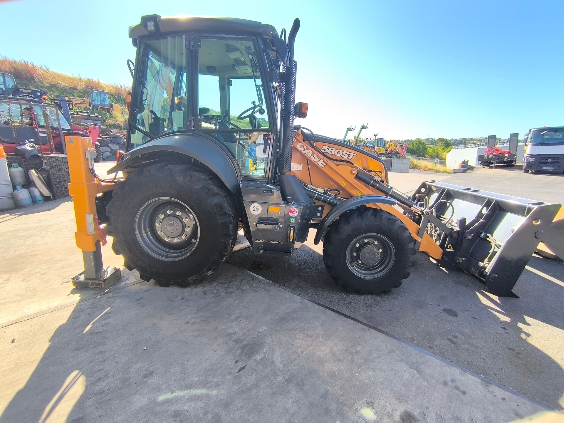 Tractopelle Case 580 ST