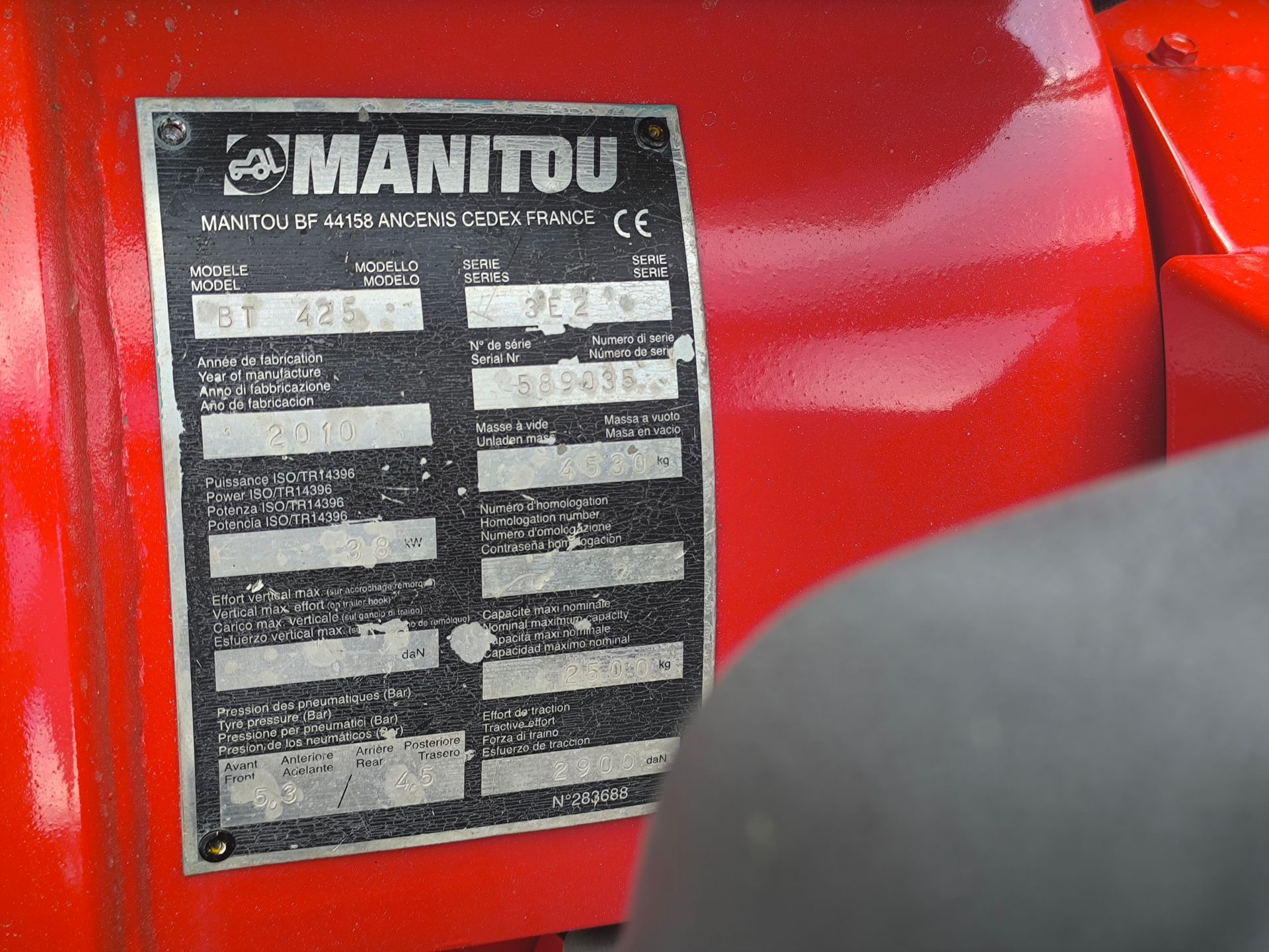 Manitou BT 425