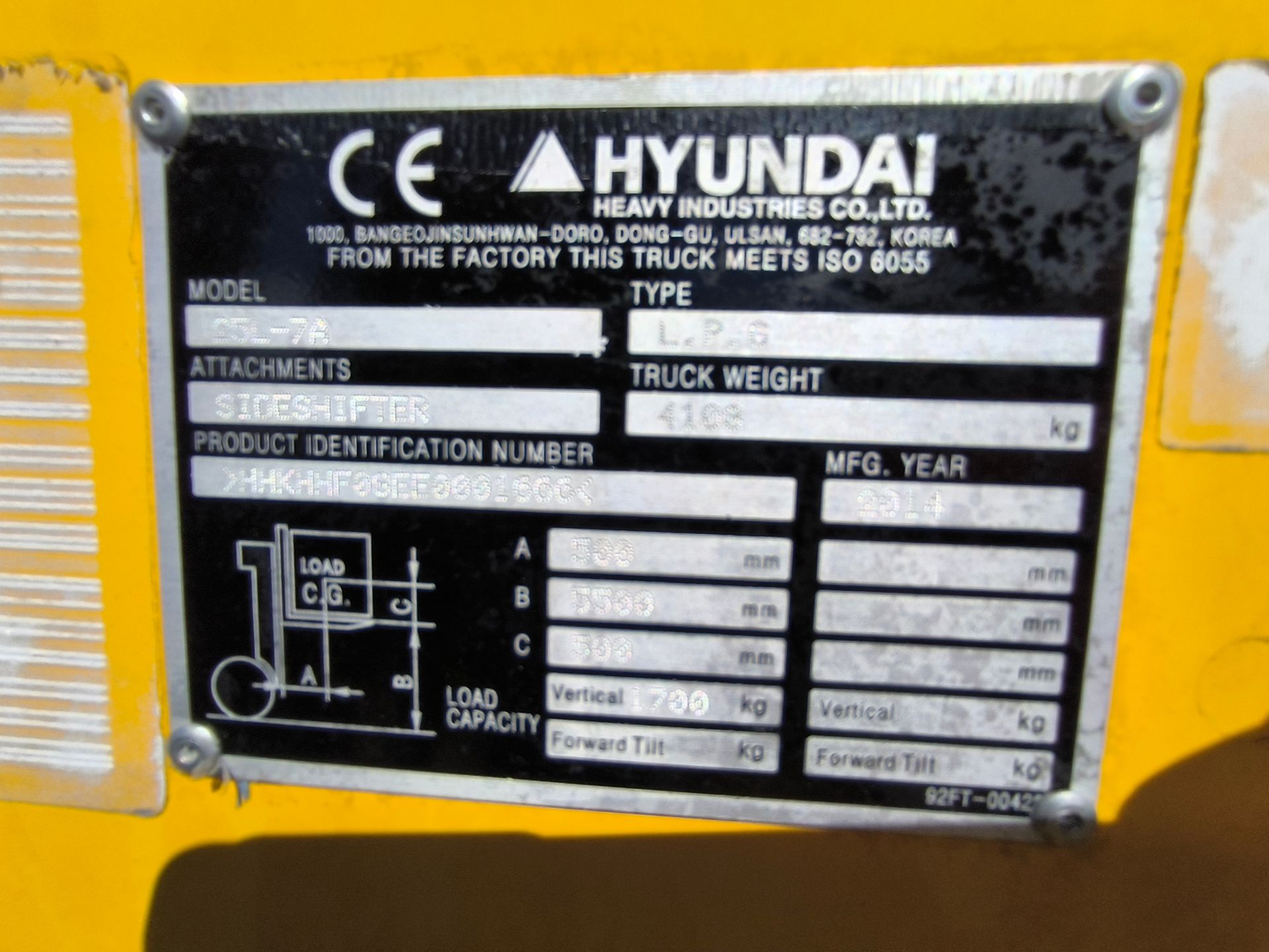 Hyundai 25L-7A