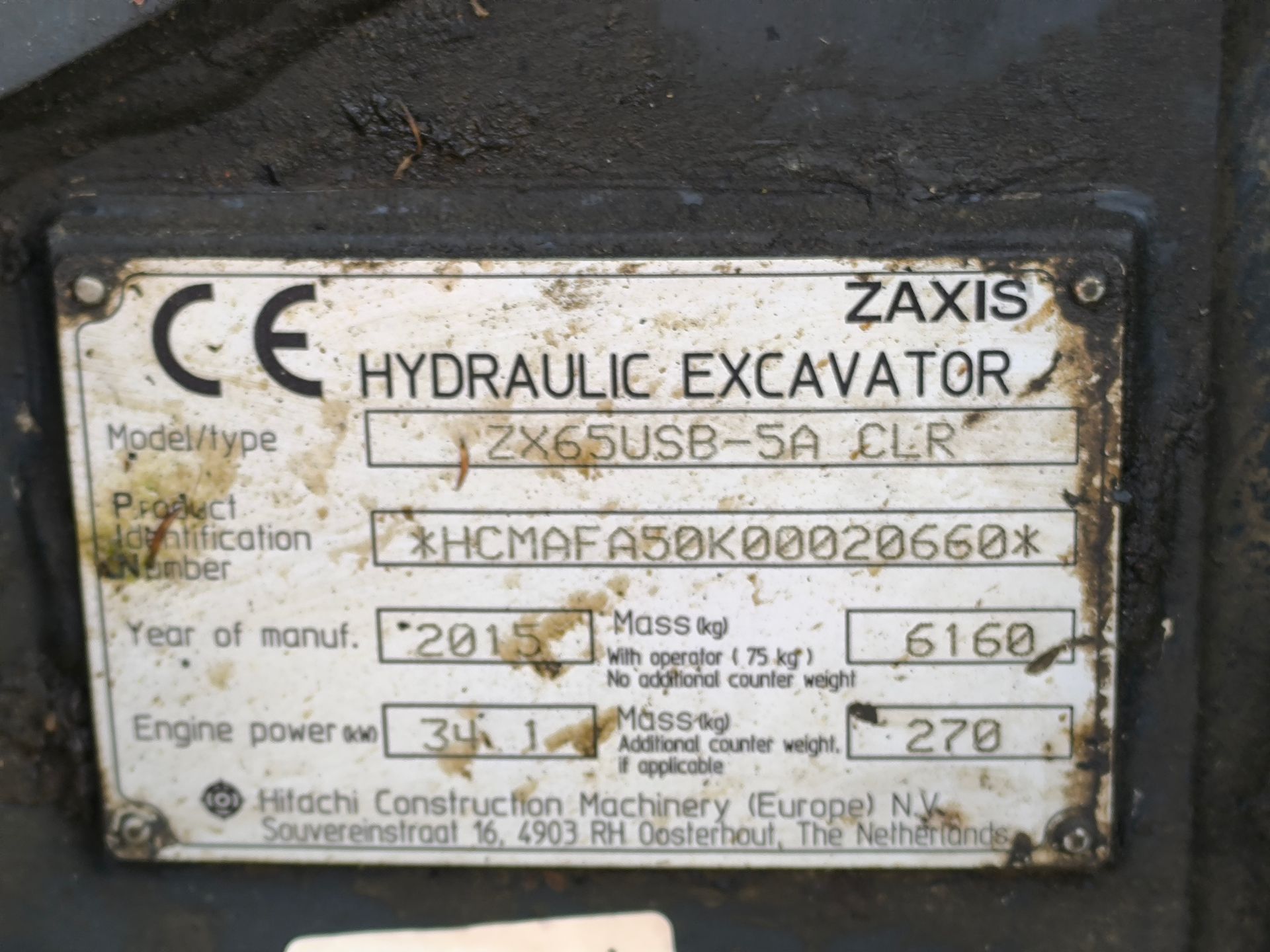 Hitachi ZX 65USB-5A