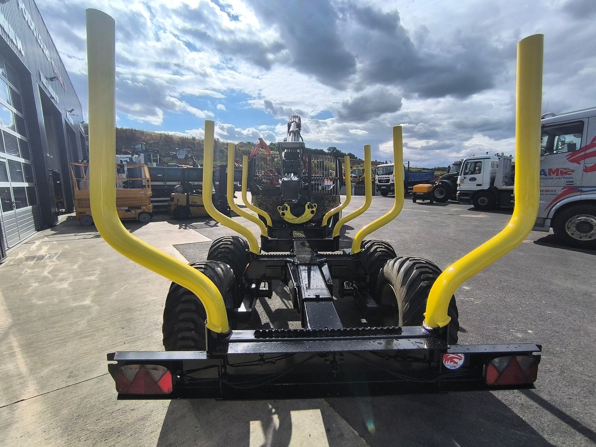 Remorque forestière Palms 12T