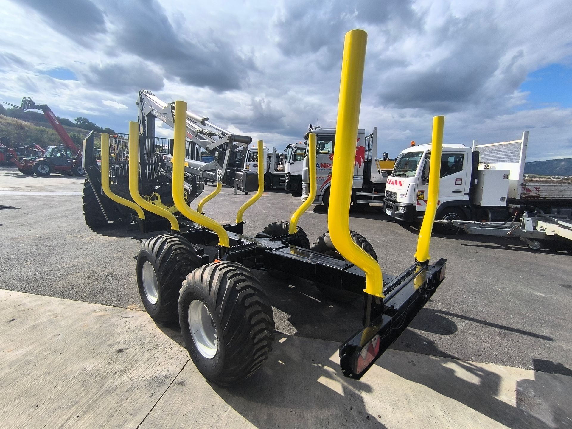 Remorque forestière Palms 12T