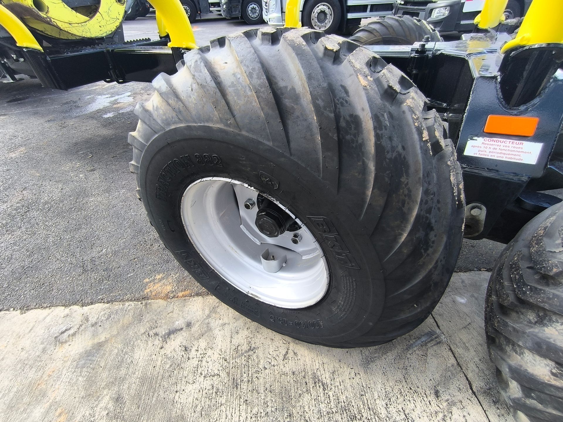 Remorque forestière Palms 12T