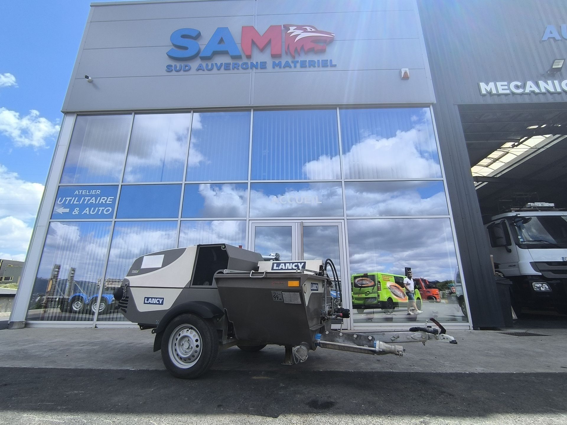 Projeteuse Lancy PH 9 TCL