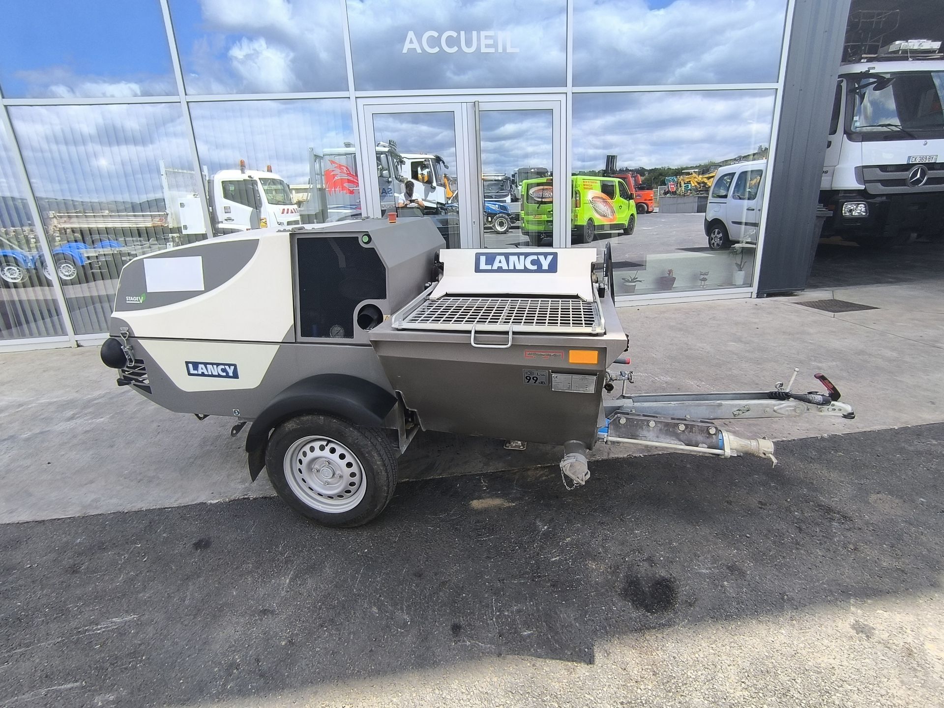 Projeteuse Lancy PH 9 TCL