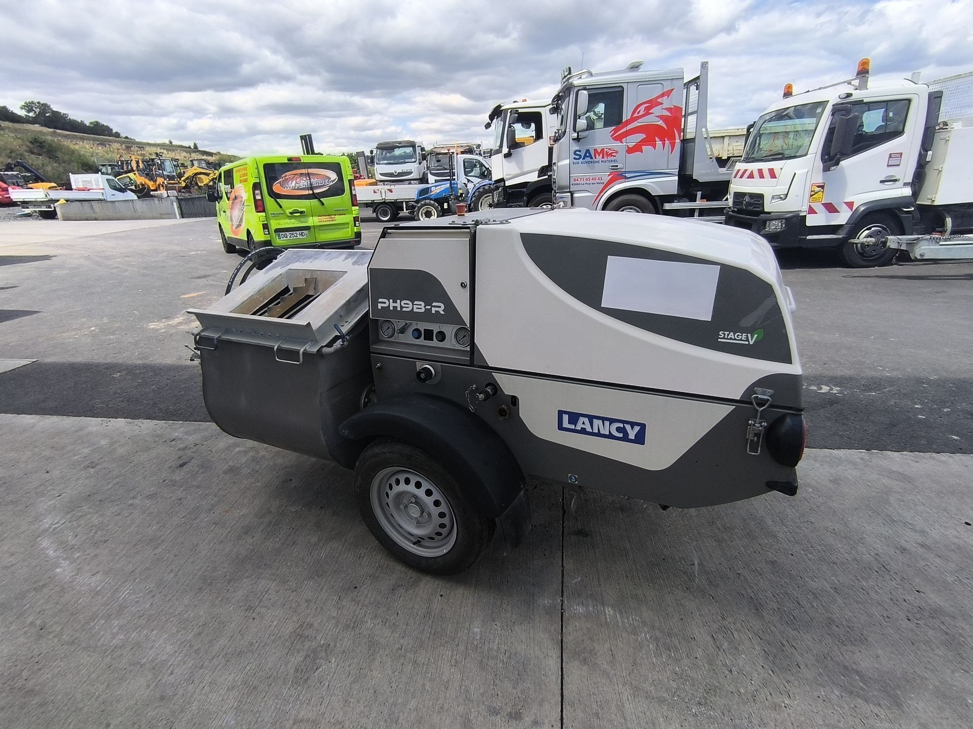 Projeteuse Lancy PH 9 TCL