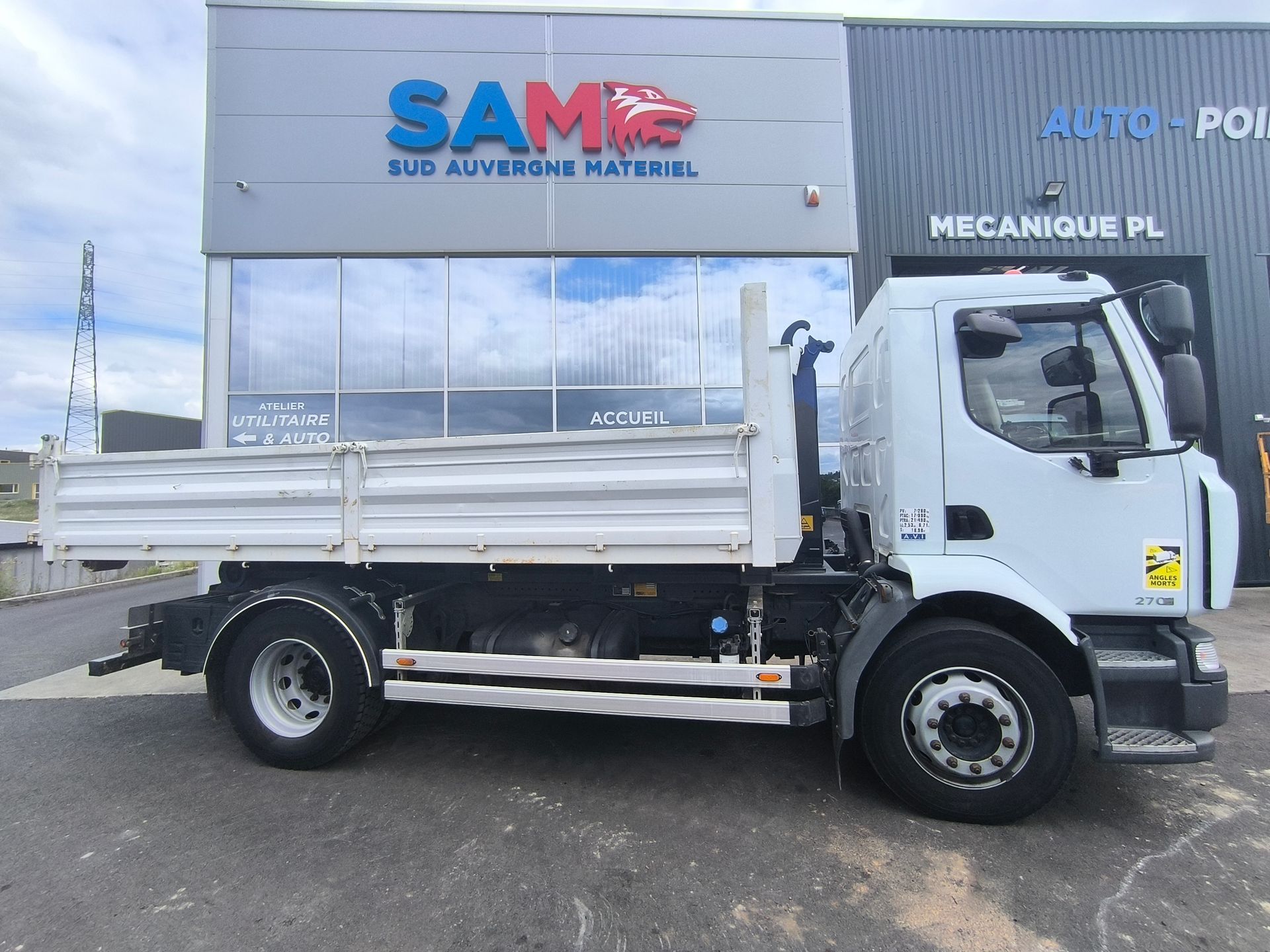 Renault Midlum 270 DXI bras JIMECA 2022