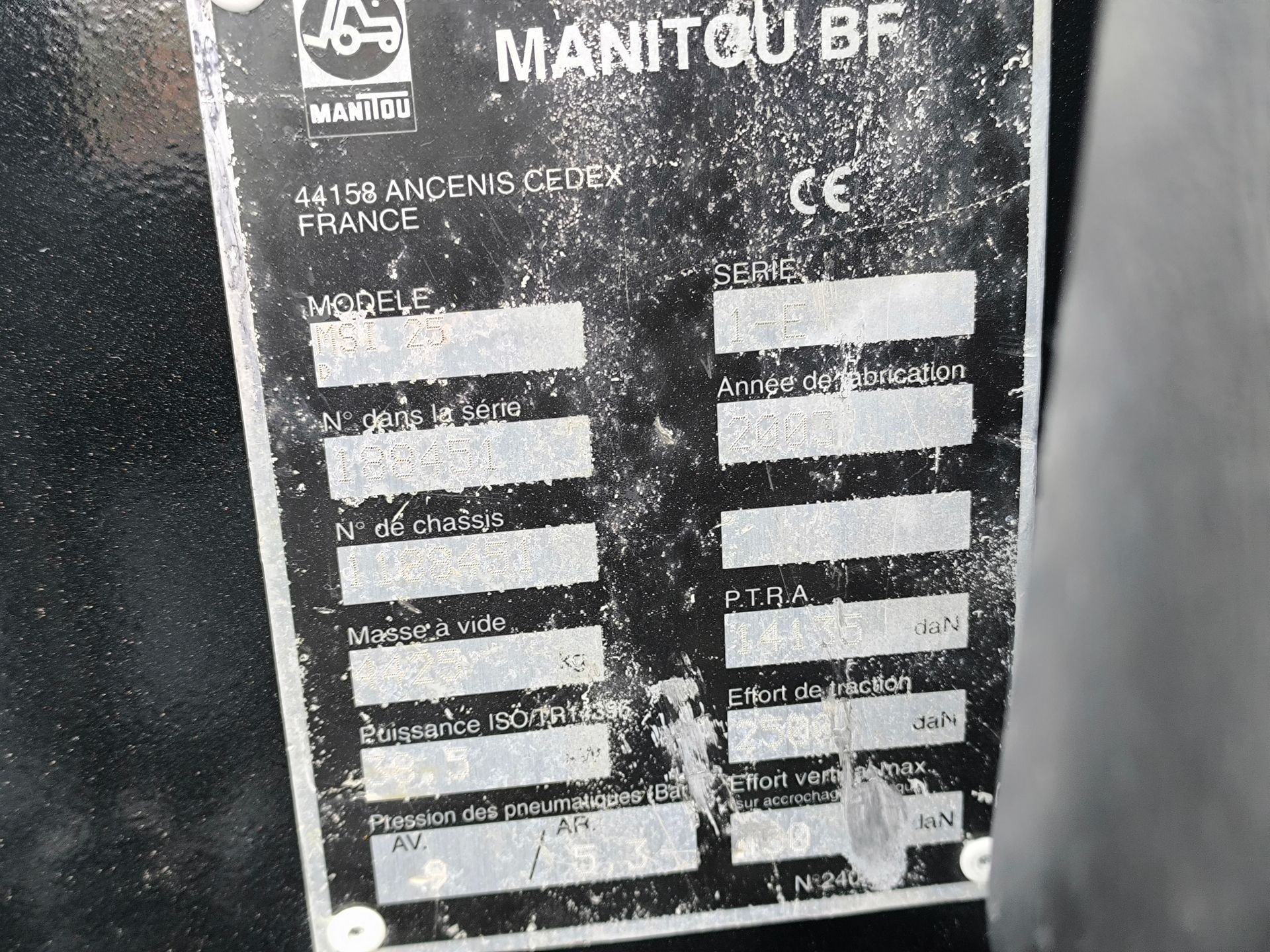 Chariot Manitou MSI 25