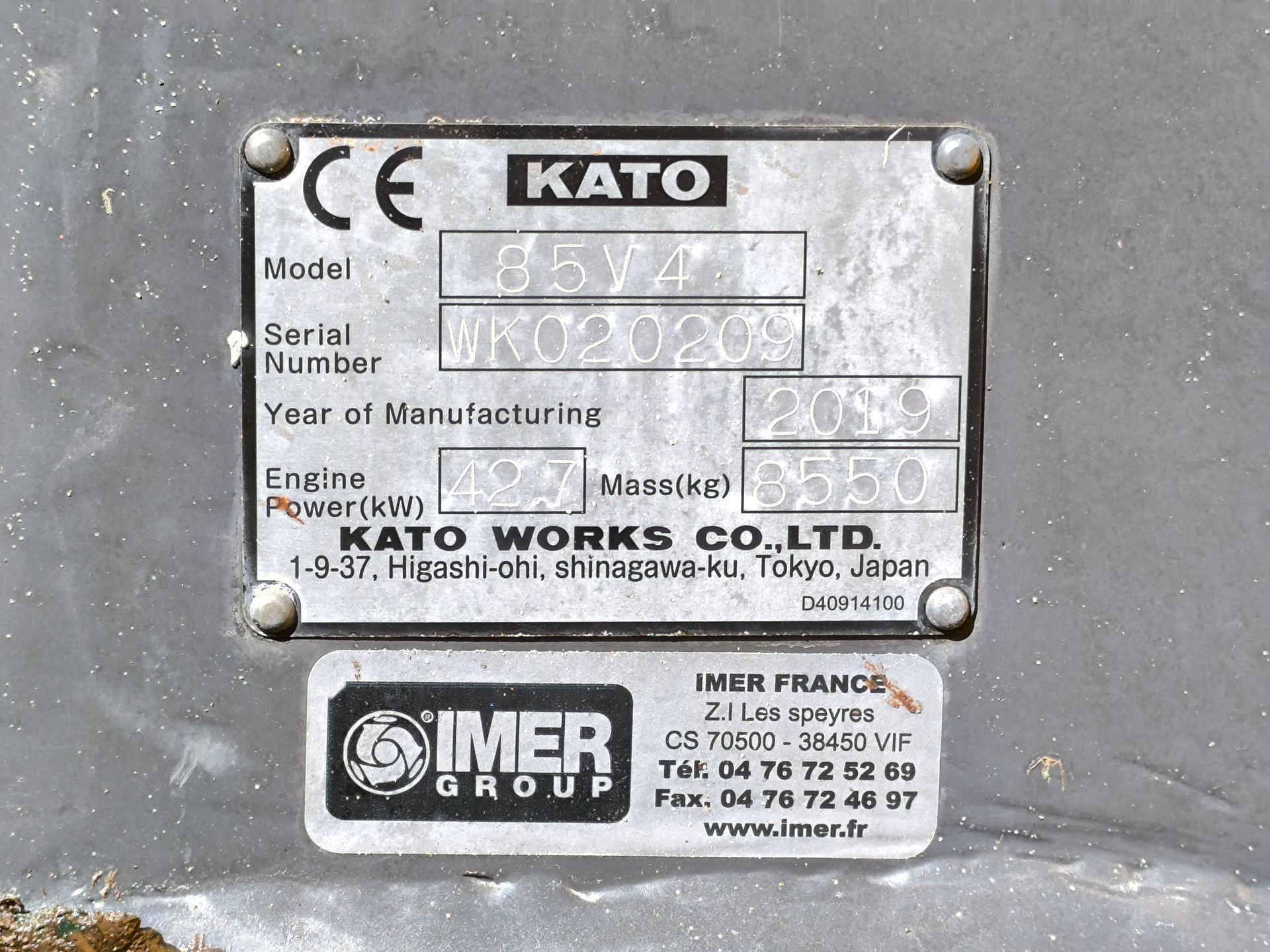 Kato Imer 85V4