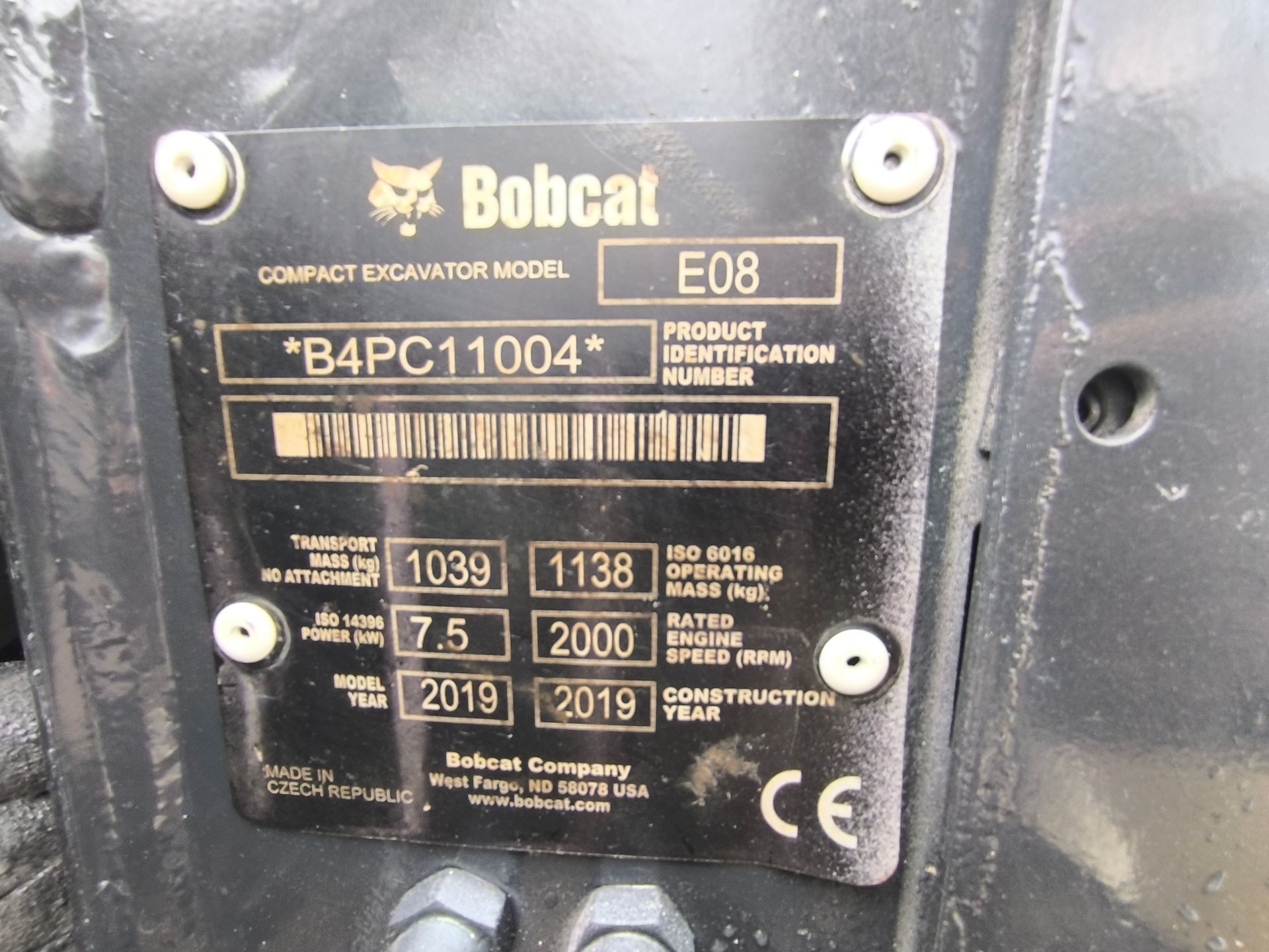 Bobcat E08