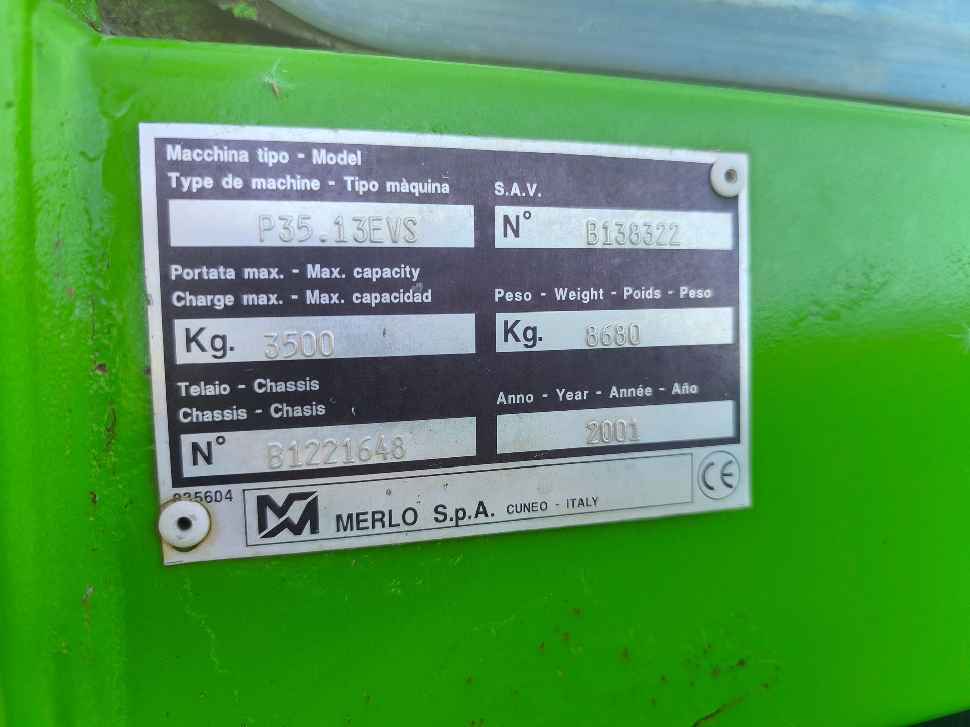 Merlo P35.13 EVS