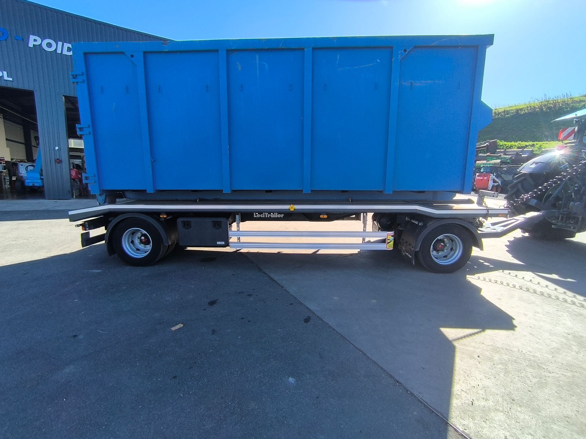 Lecitrailer Remorque Porte container
