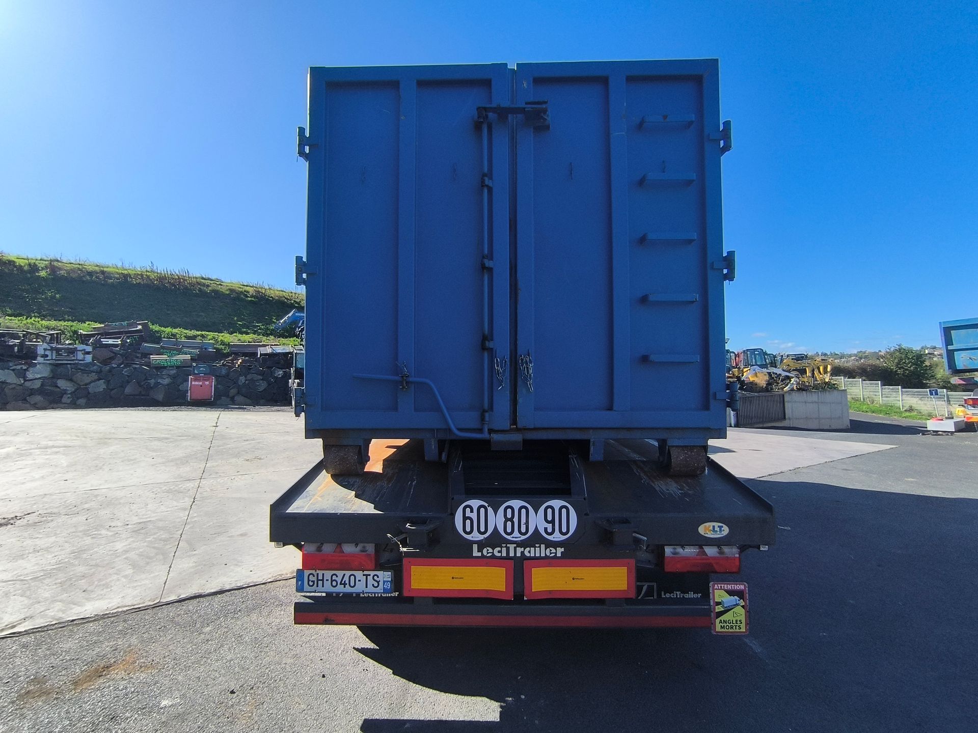 Lecitrailer Remorque Porte container