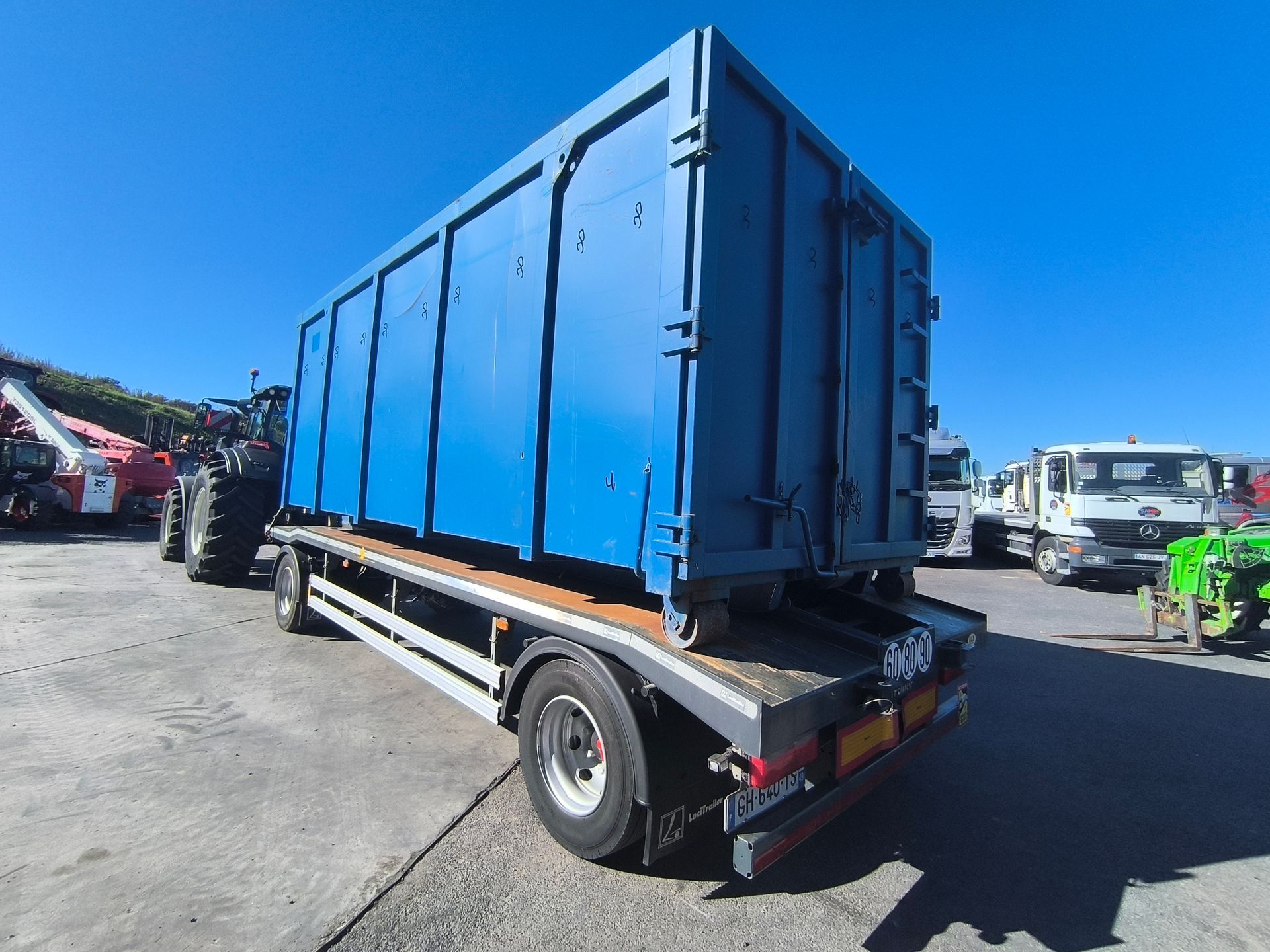 Lecitrailer Remorque Porte container