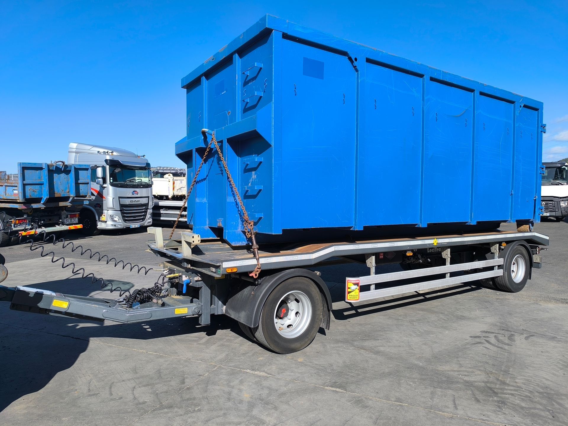 Lecitrailer Remorque Porte container