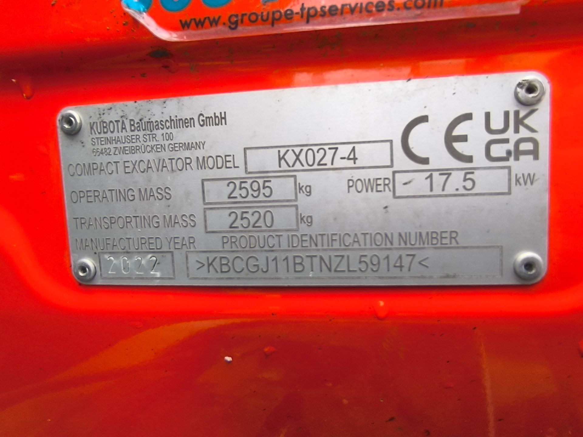 Kubota KX027-4