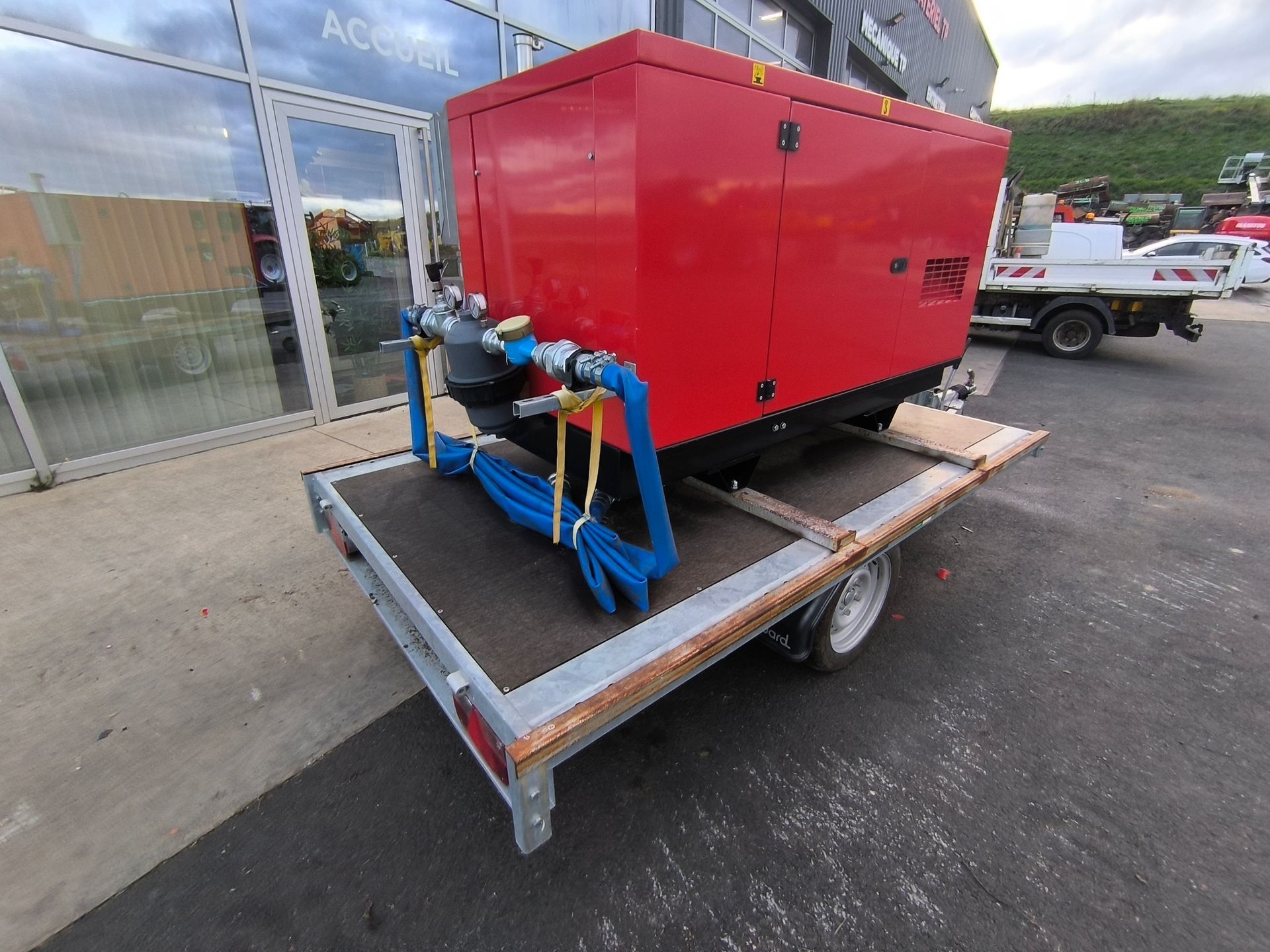 Groupe électrogène Carod CMP-16LI + Remorque