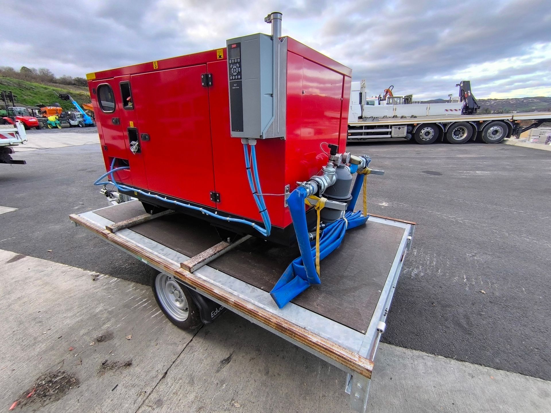 Groupe électrogène Carod CMP-16LI + Remorque