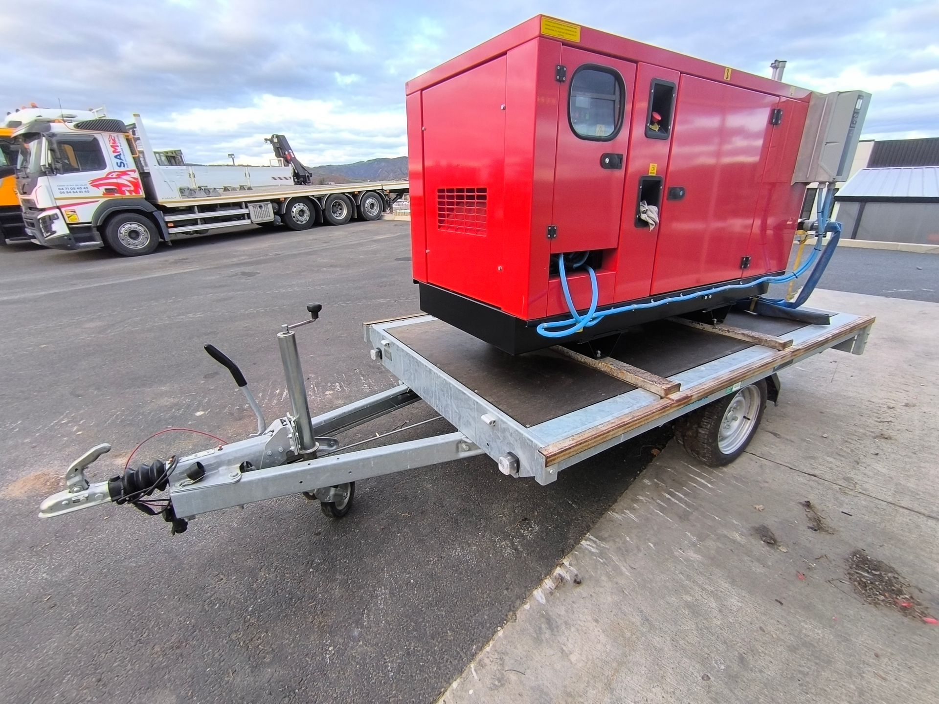 Groupe électrogène Carod CMP-16LI + Remorque