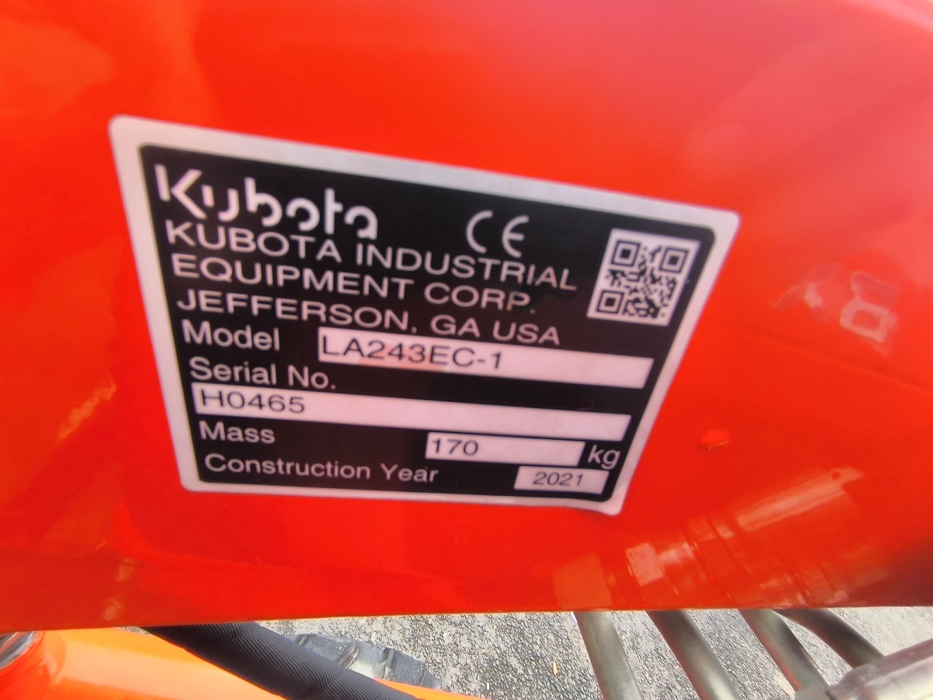 Kubota BX 231 Chargeur Kubota et Enfouisseur de pierre LIPCO
