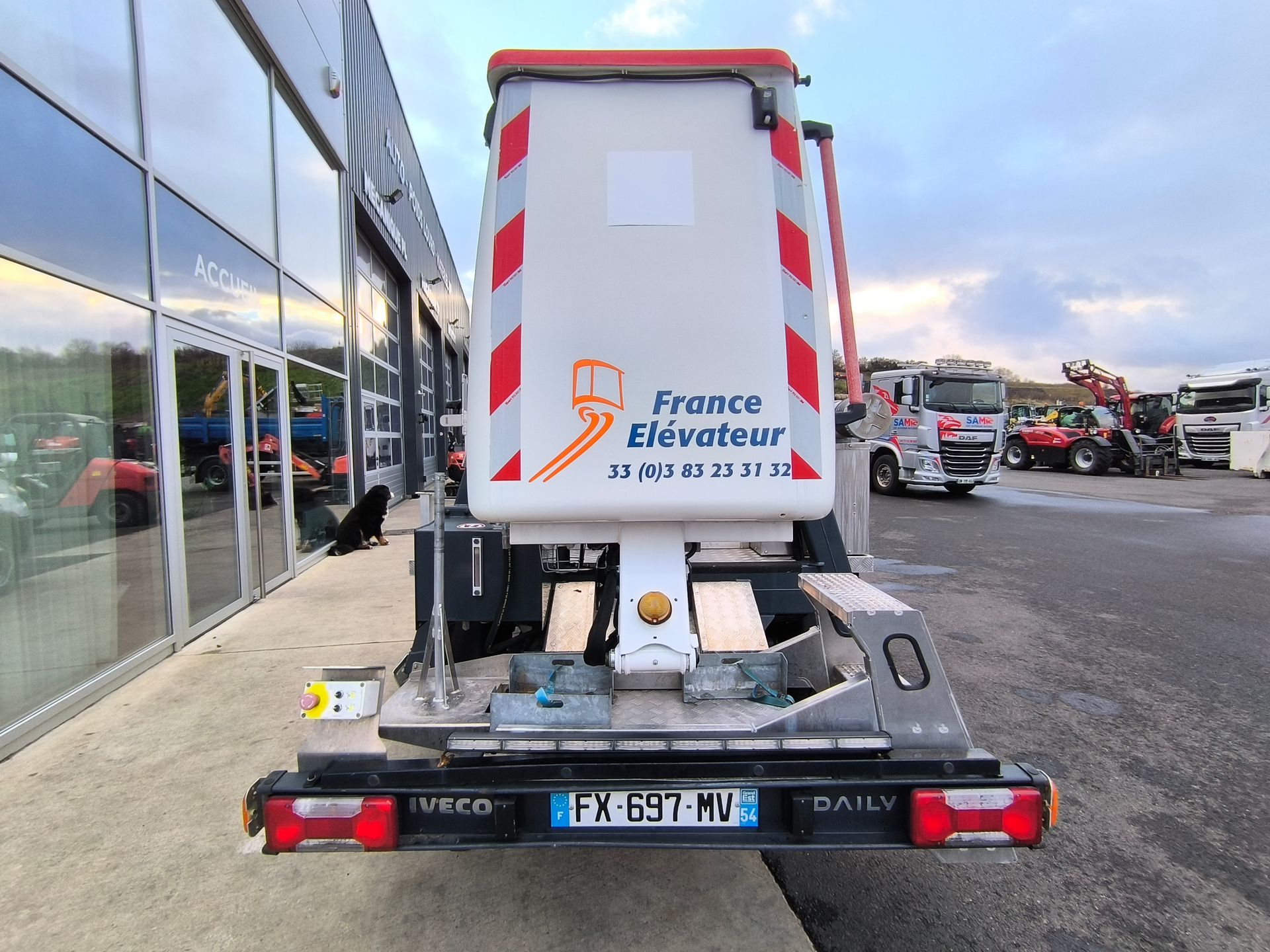 Nacelle France Elevataur sur Iveco Daily