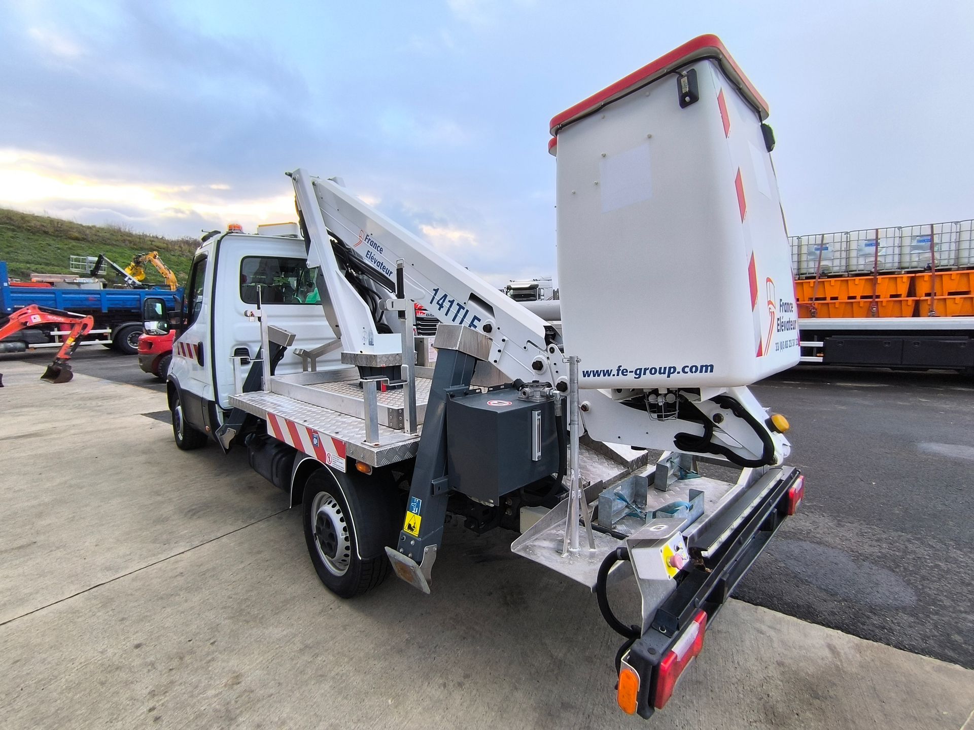 Nacelle France Elevataur sur Iveco Daily