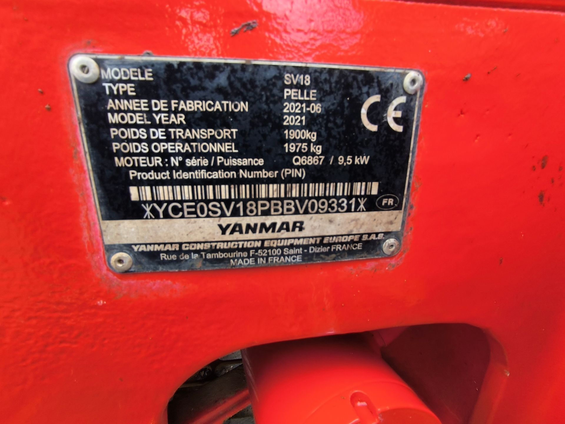 Yanmar SV18