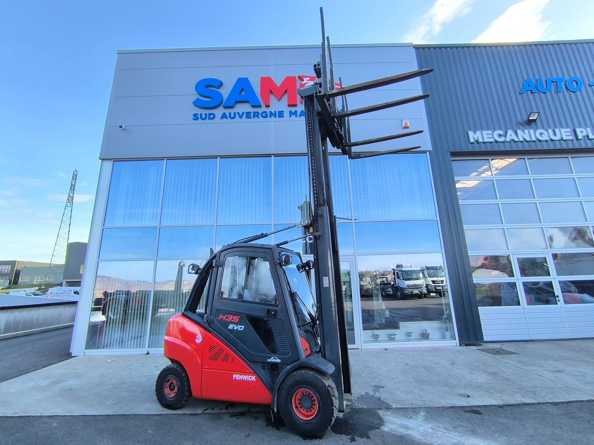 Fenwick H35D Evo TDL + Ecarteur de fourches