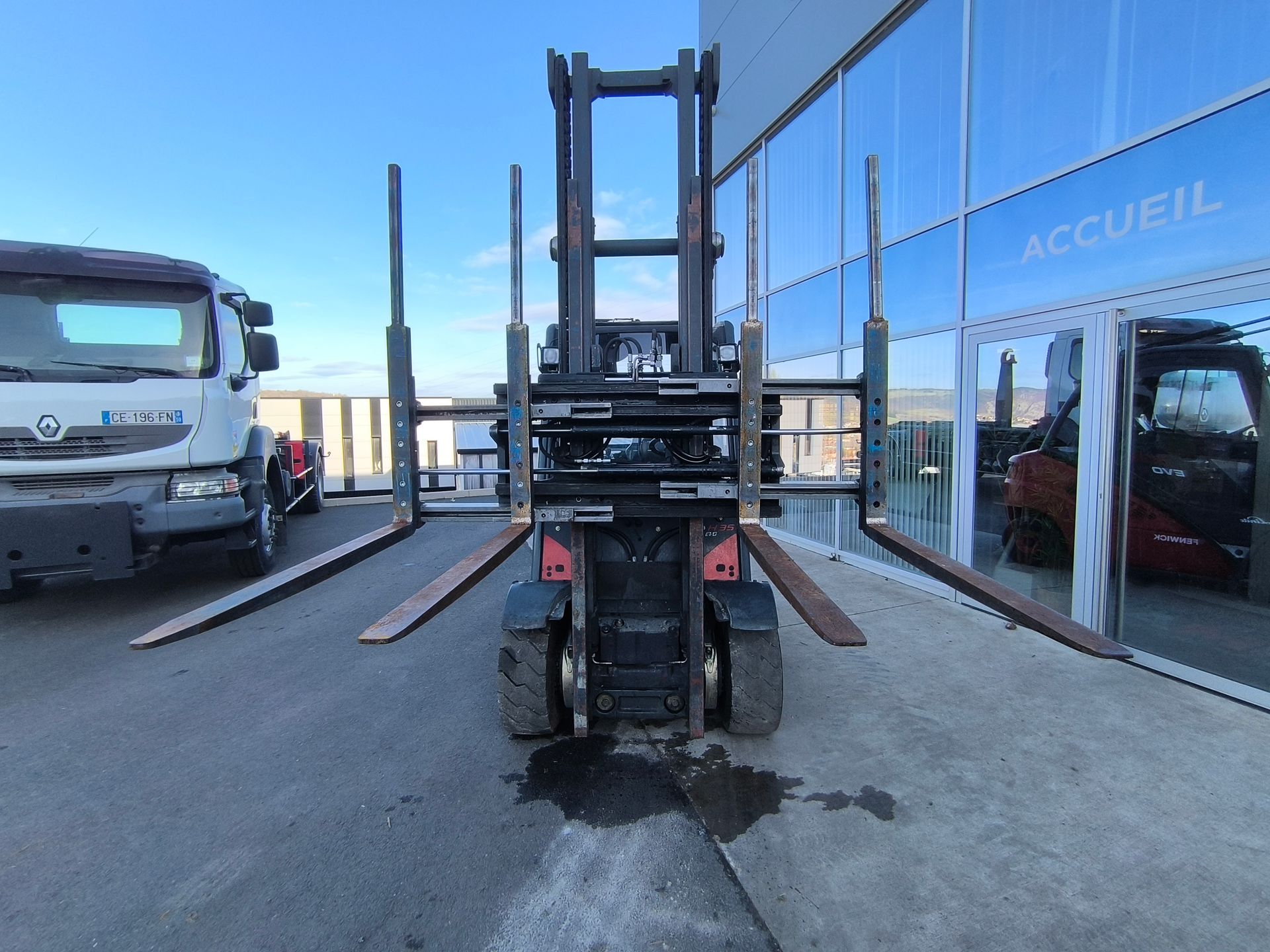 Fenwick H35D Evo TDL + Ecarteur de fourches