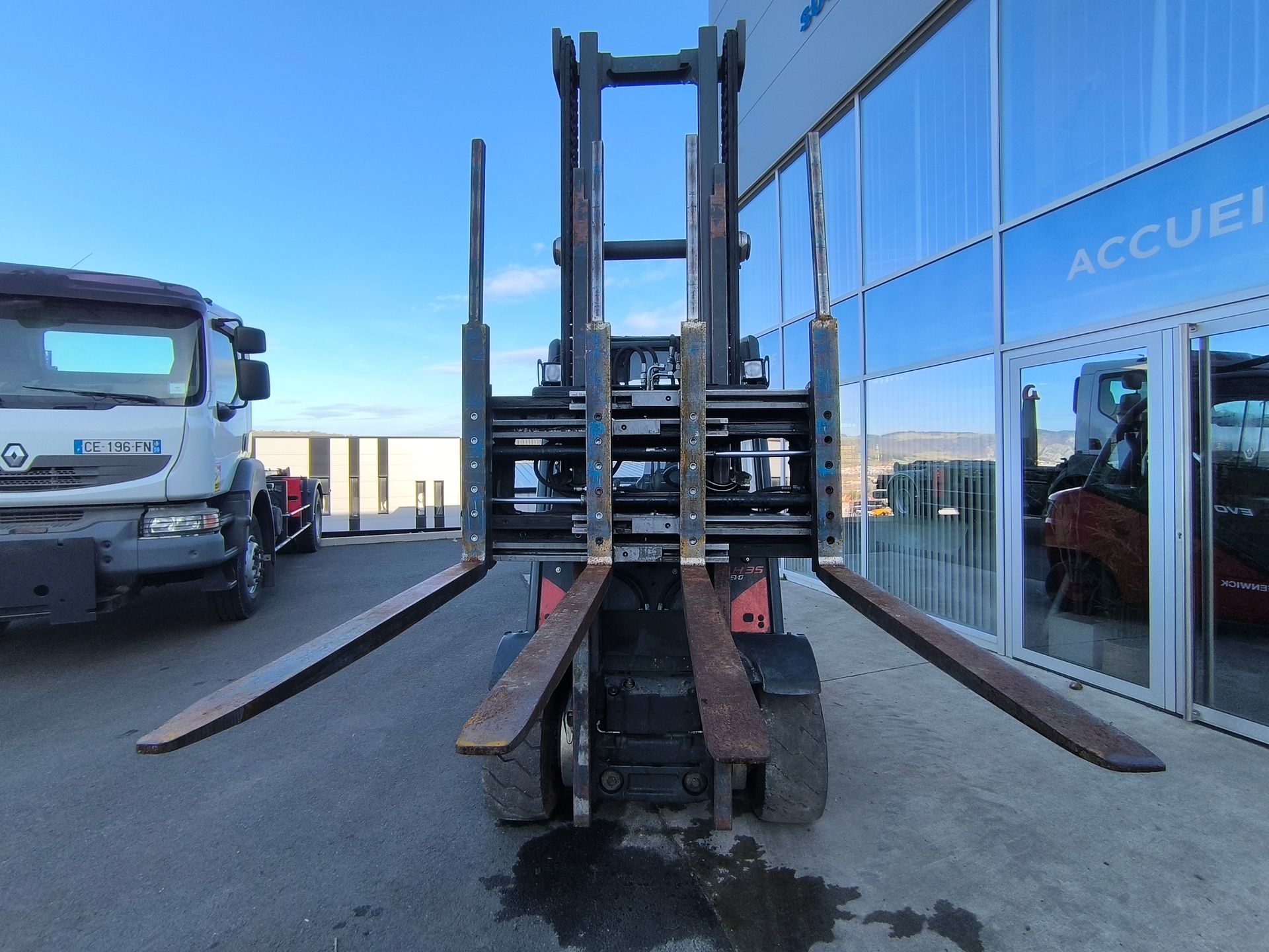 Fenwick H35D Evo TDL + Ecarteur de fourches