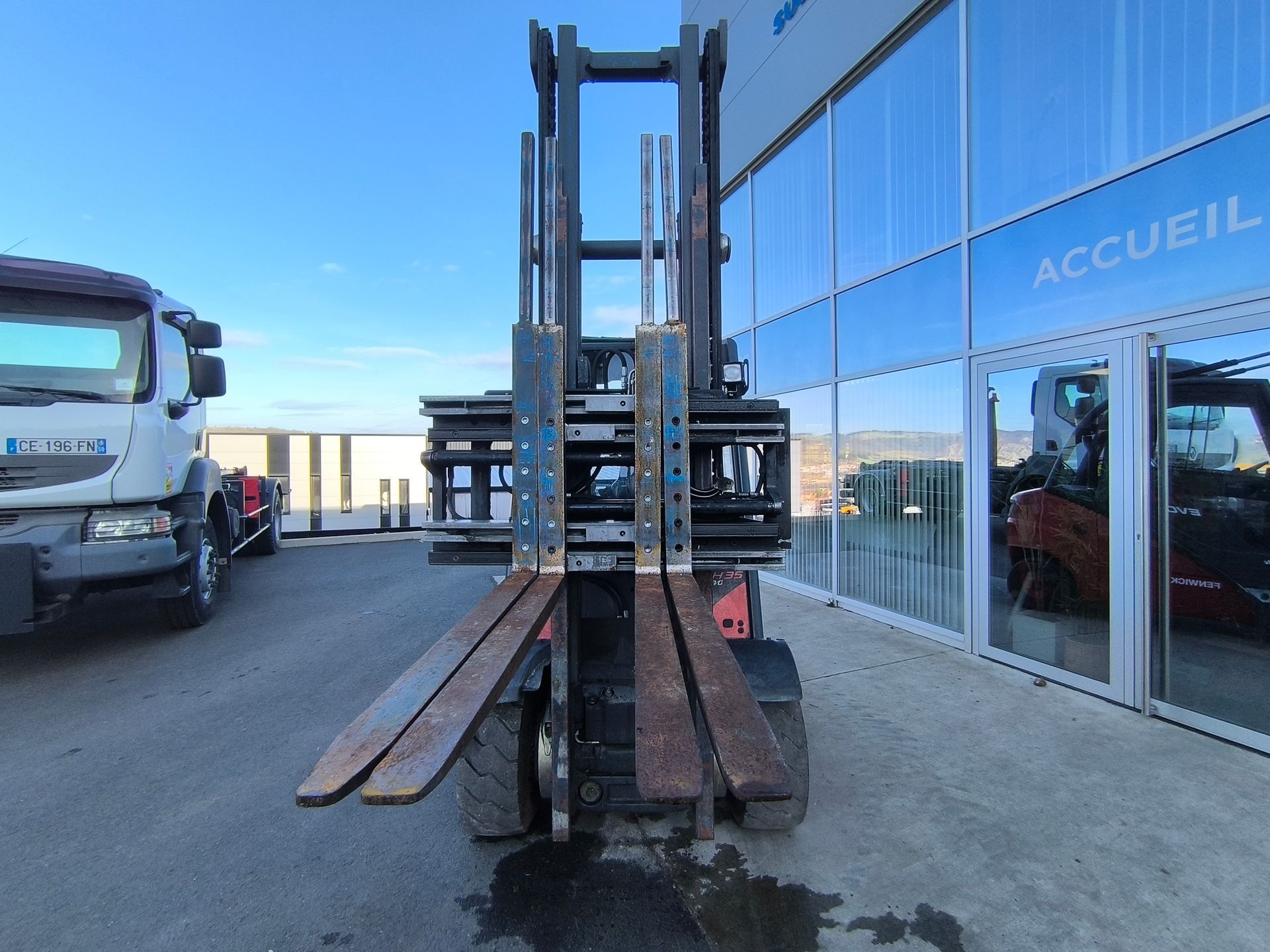 Fenwick H35D Evo TDL + Ecarteur de fourches