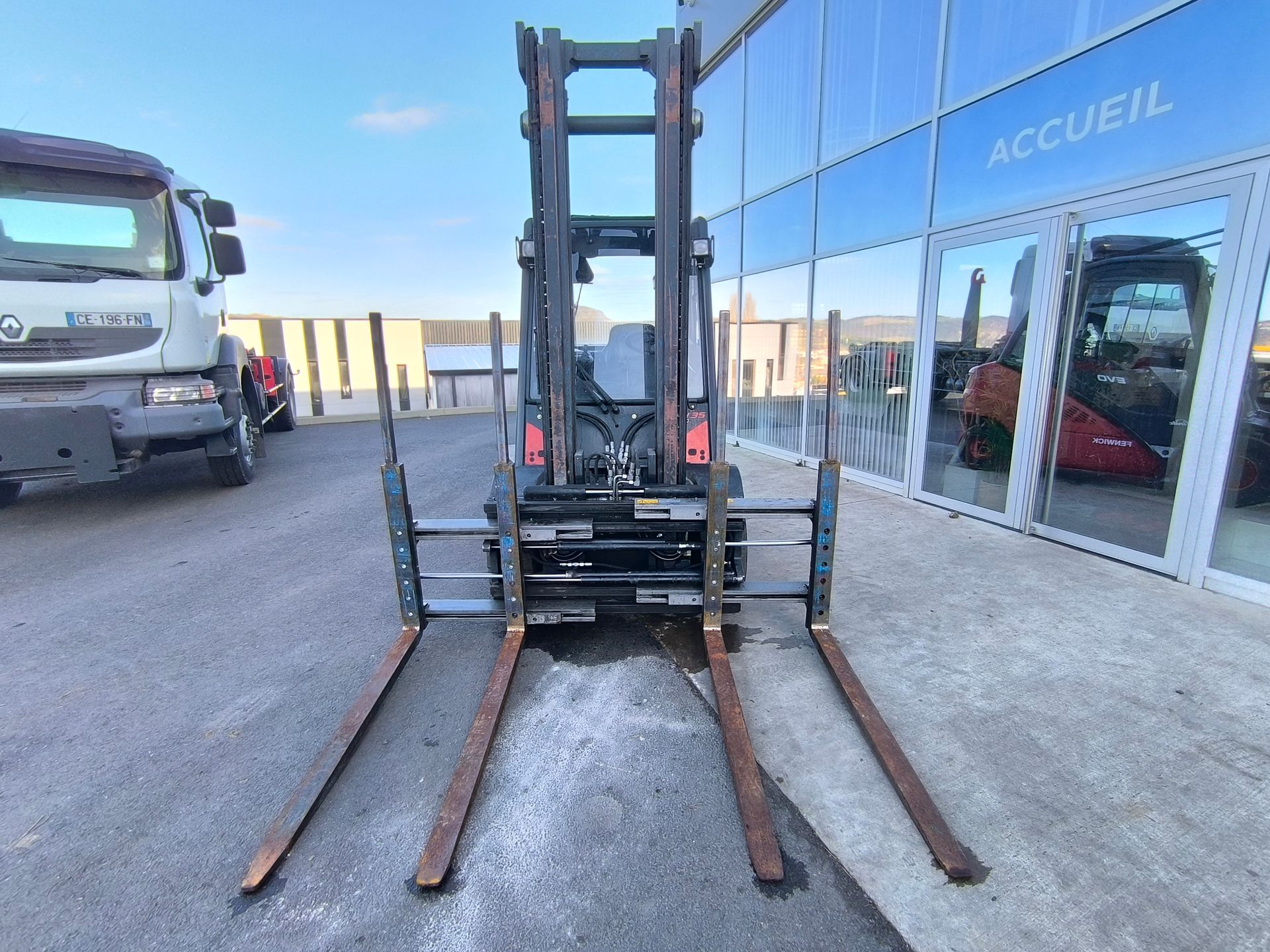 Fenwick H35D Evo TDL + Ecarteur de fourches