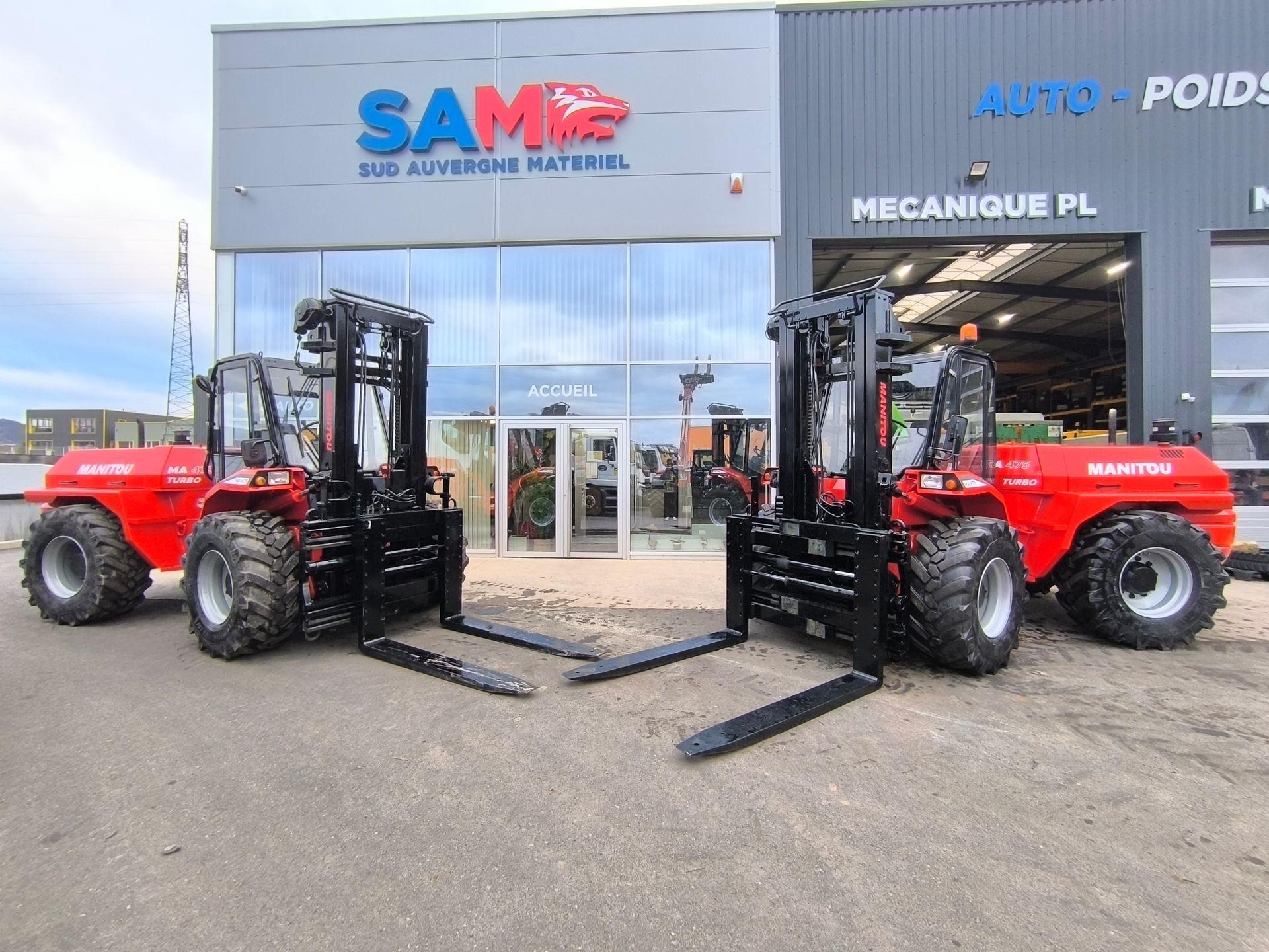 Manitou MA 475 Turbo