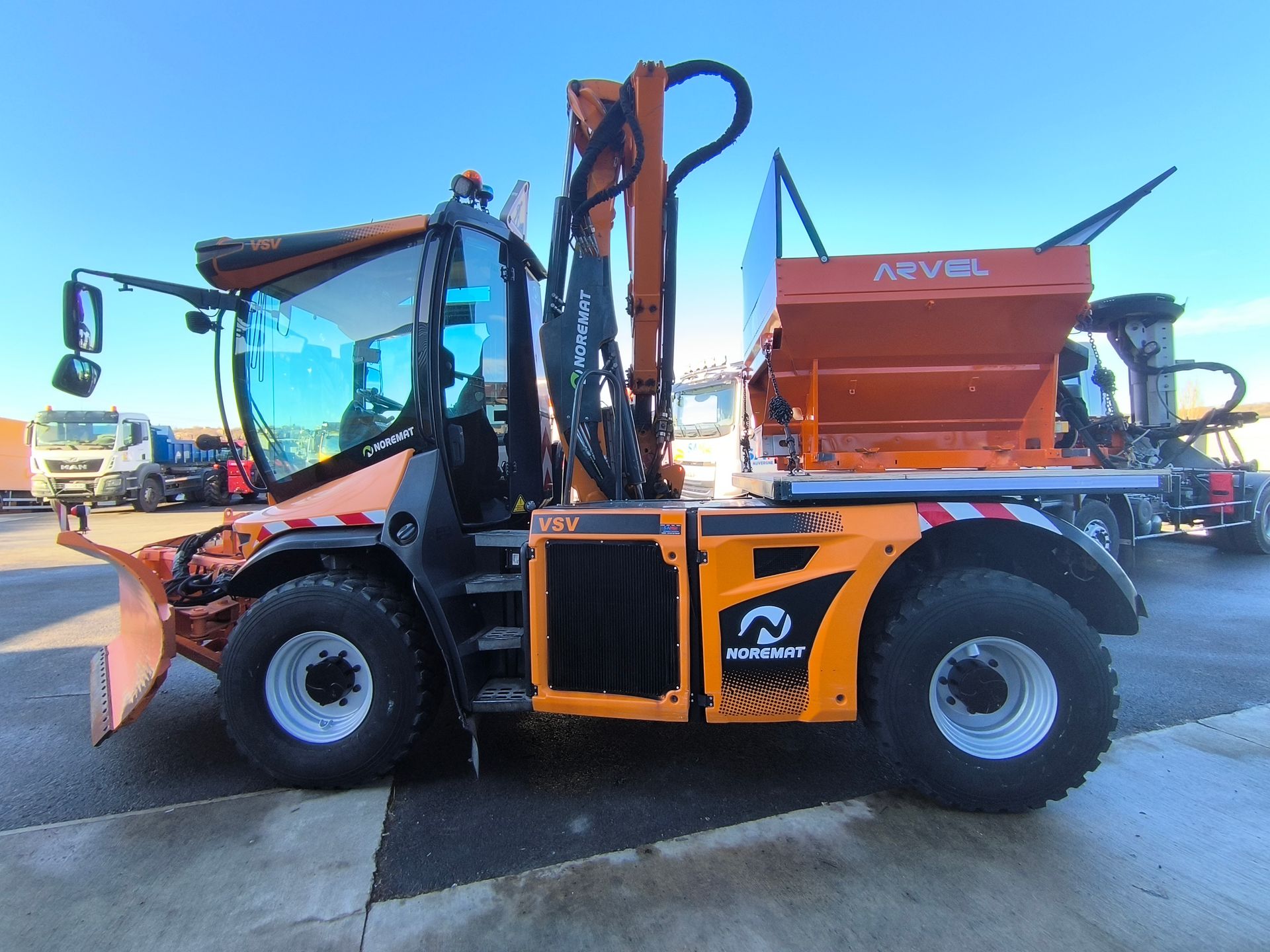 Noremat VSV + Saleuse ARVEL + Lame à Neige
