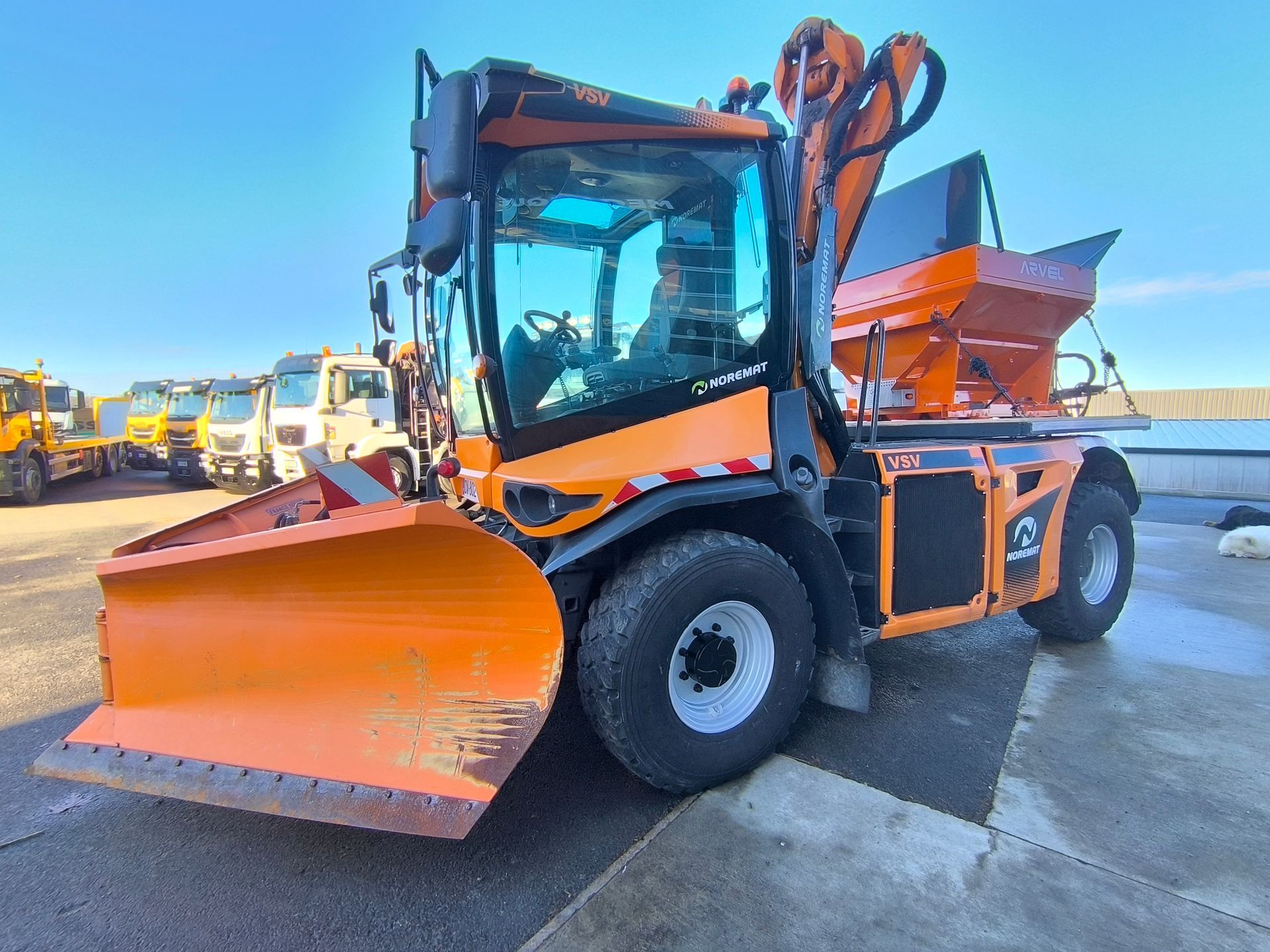 Noremat VSV + Saleuse ARVEL + Lame à Neige