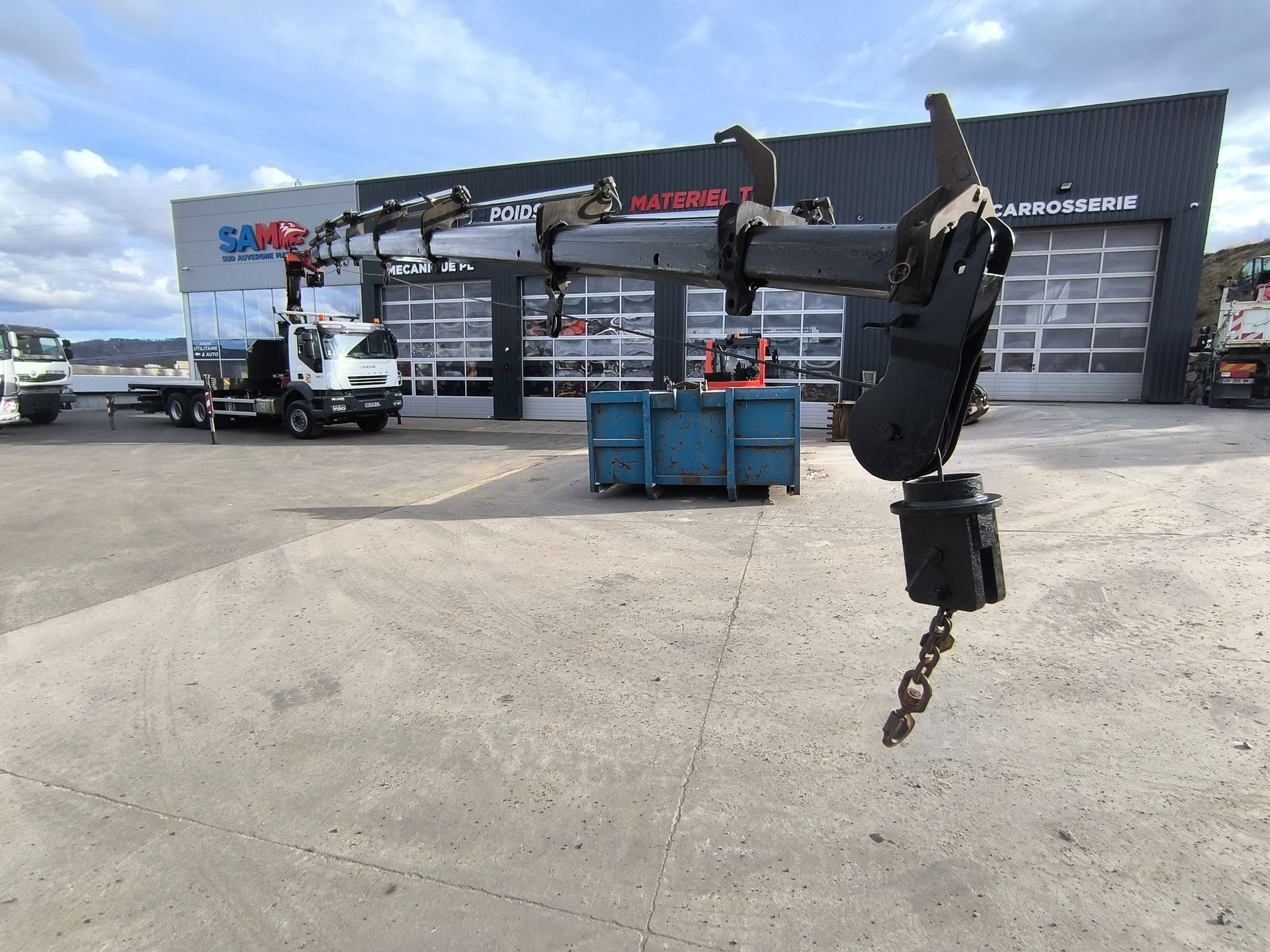 Iveco Trakker 360 Plateau Grue 8 Extensions Rotation 360°