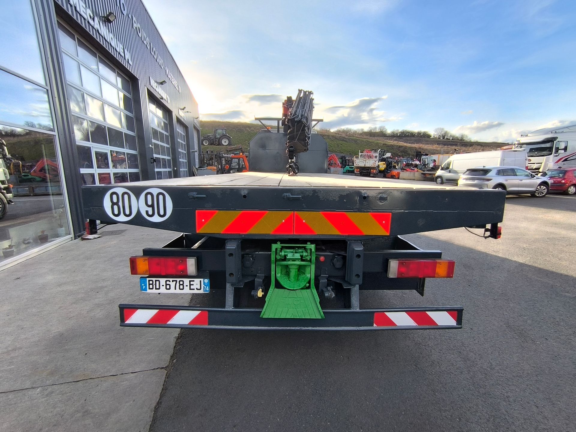 Iveco Trakker 360 Plateau Grue 8 Extensions Rotation 360°