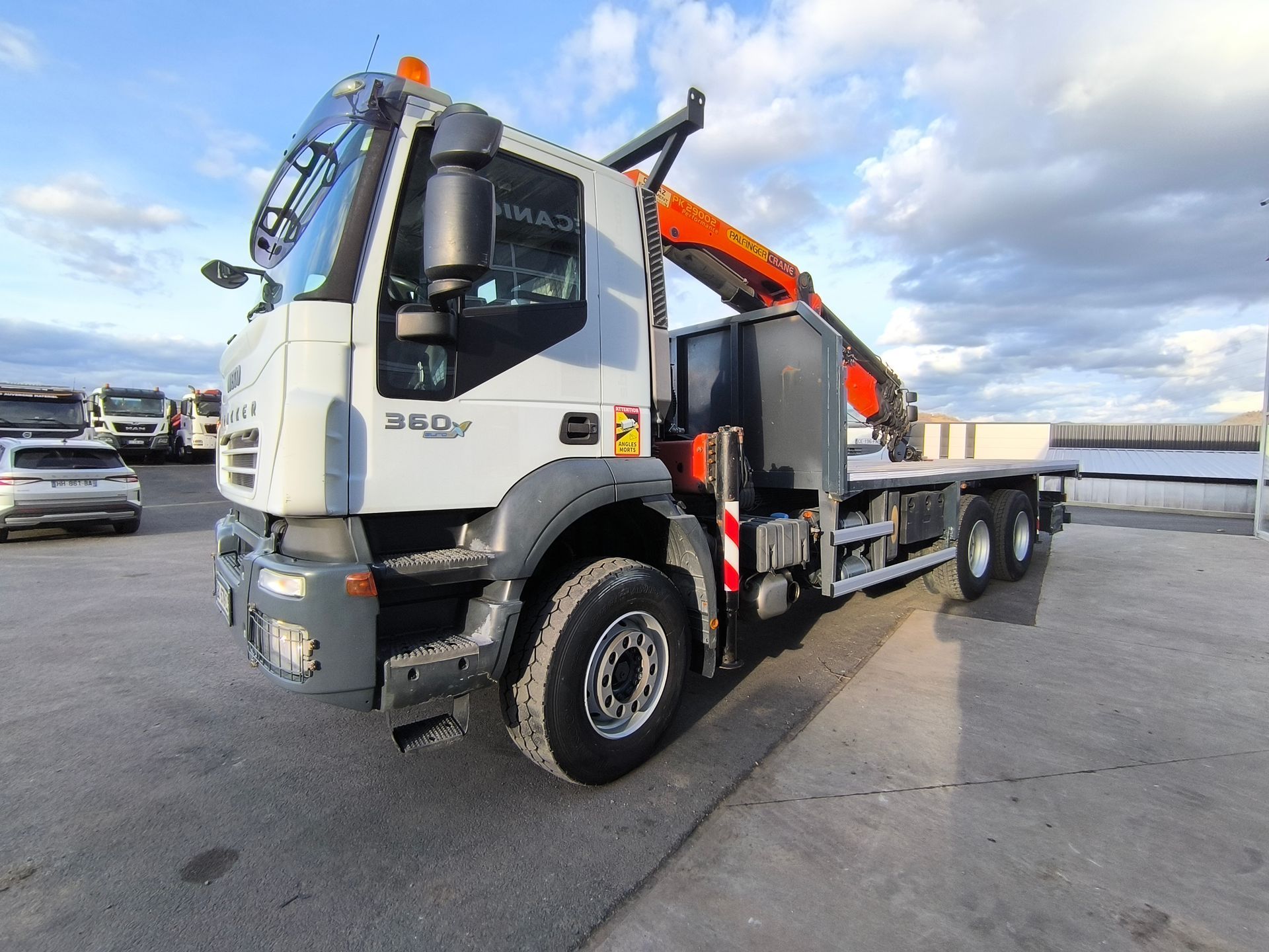 Iveco Trakker 360 Plateau Grue 8 Extensions Rotation 360°