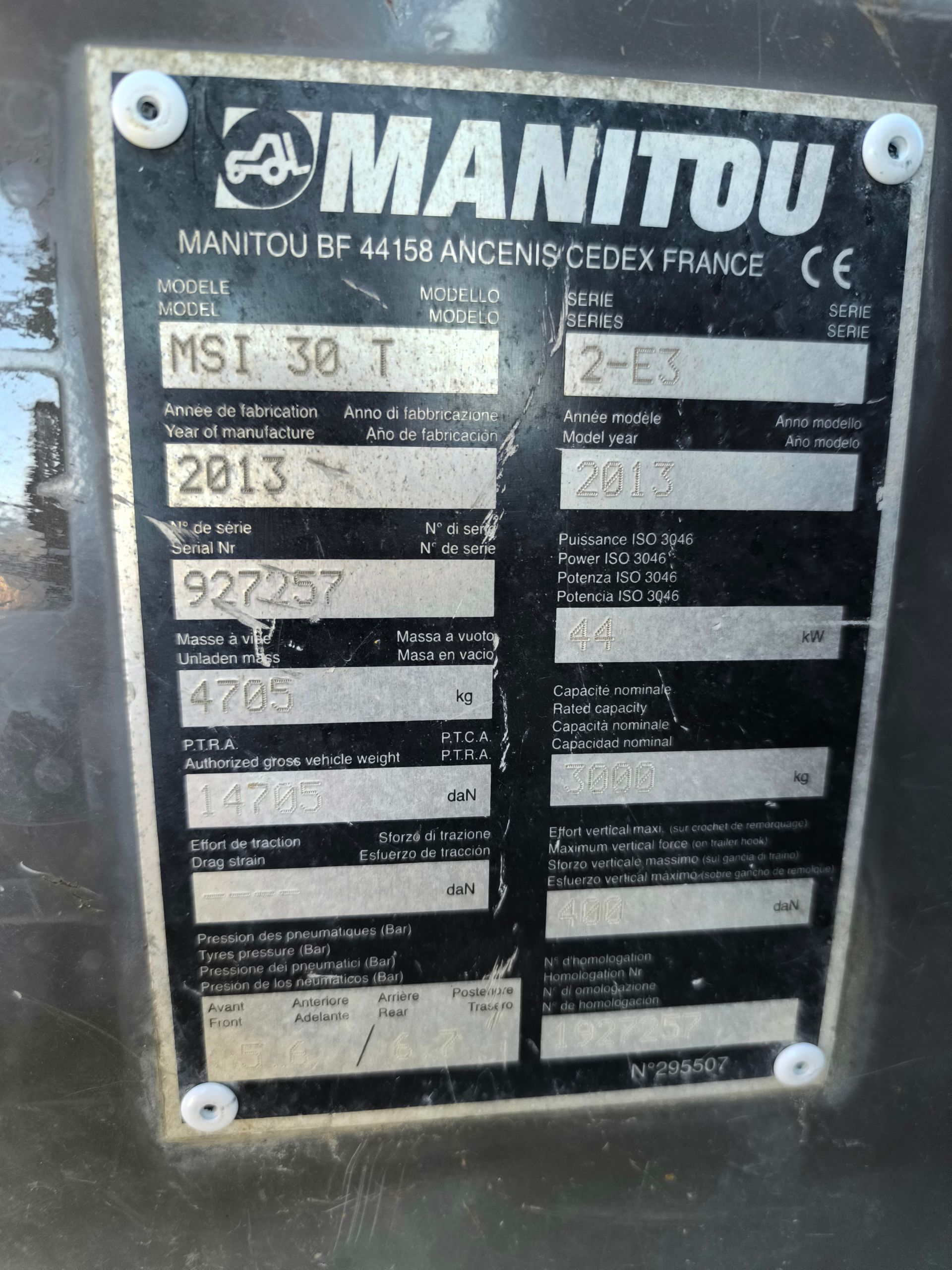 Manitou MSI30T