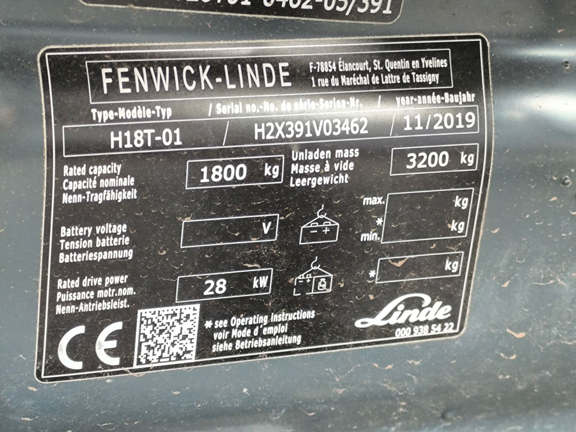 Fenwick H18T-01