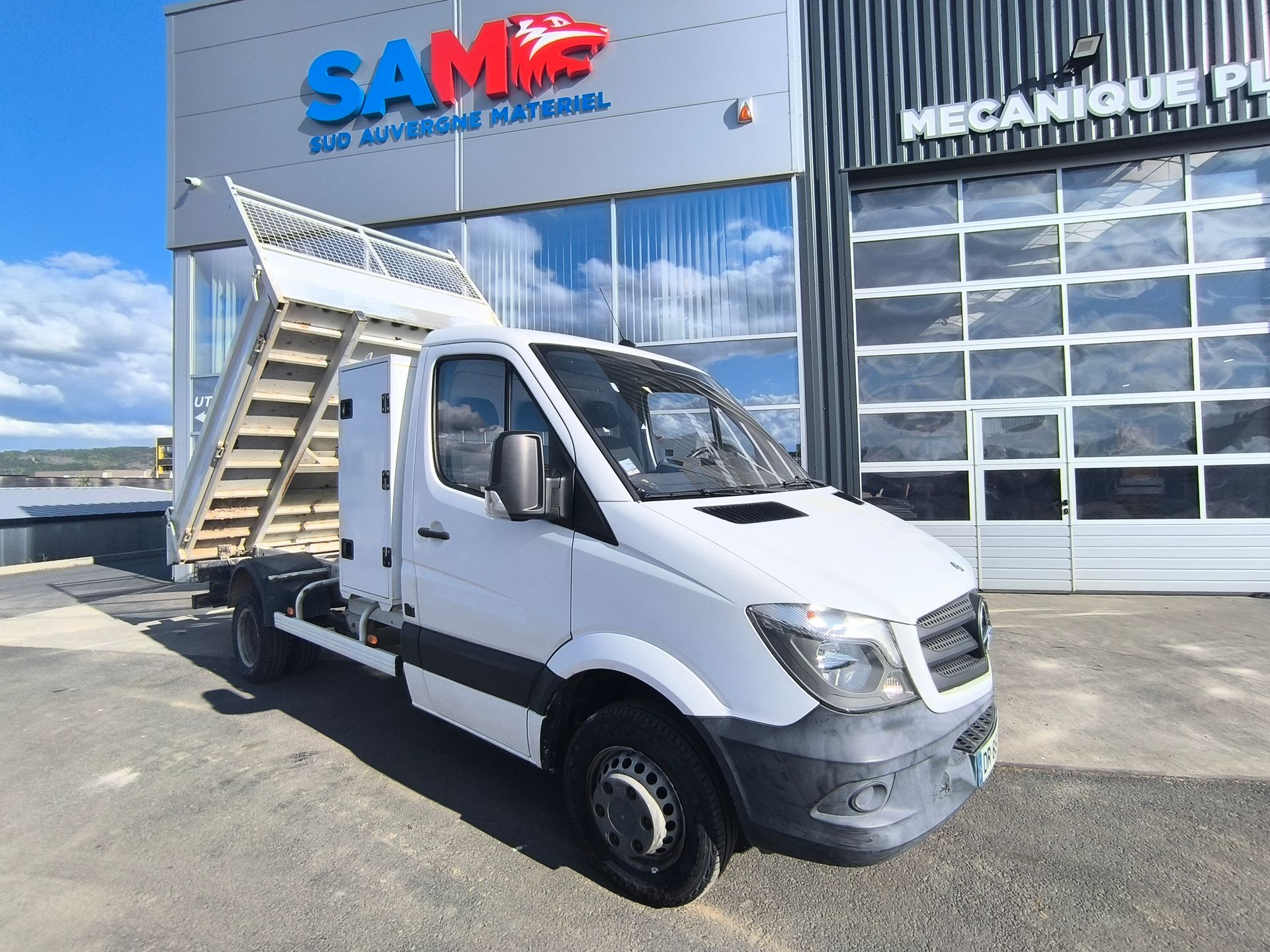 Mercedes Sprinter benne propulsion