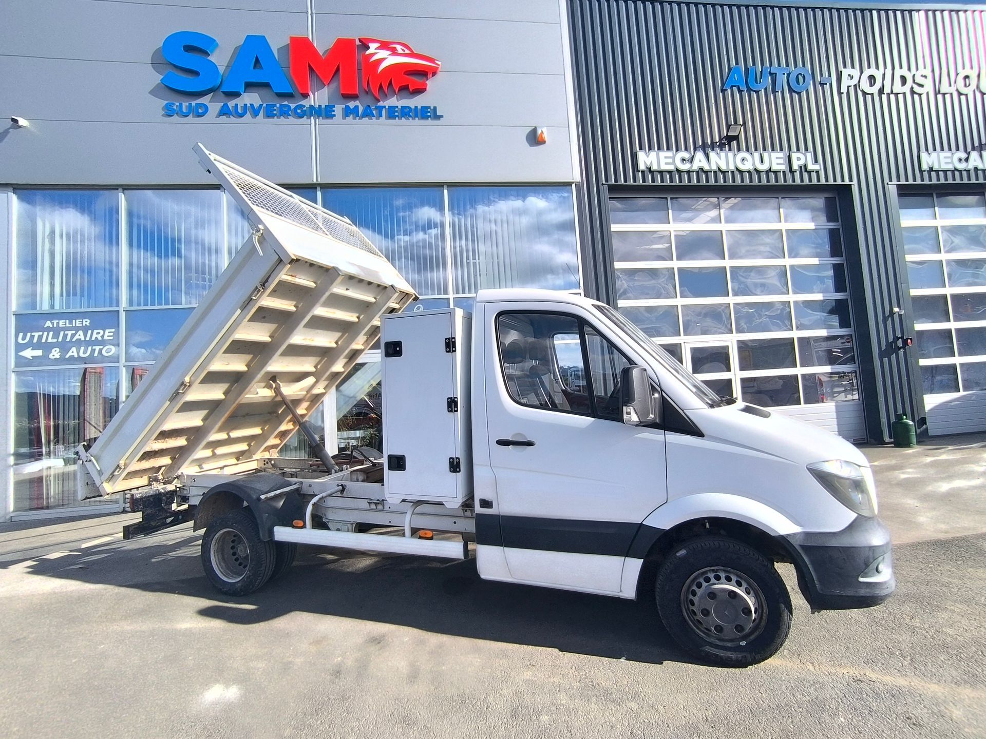 Mercedes Sprinter benne propulsion