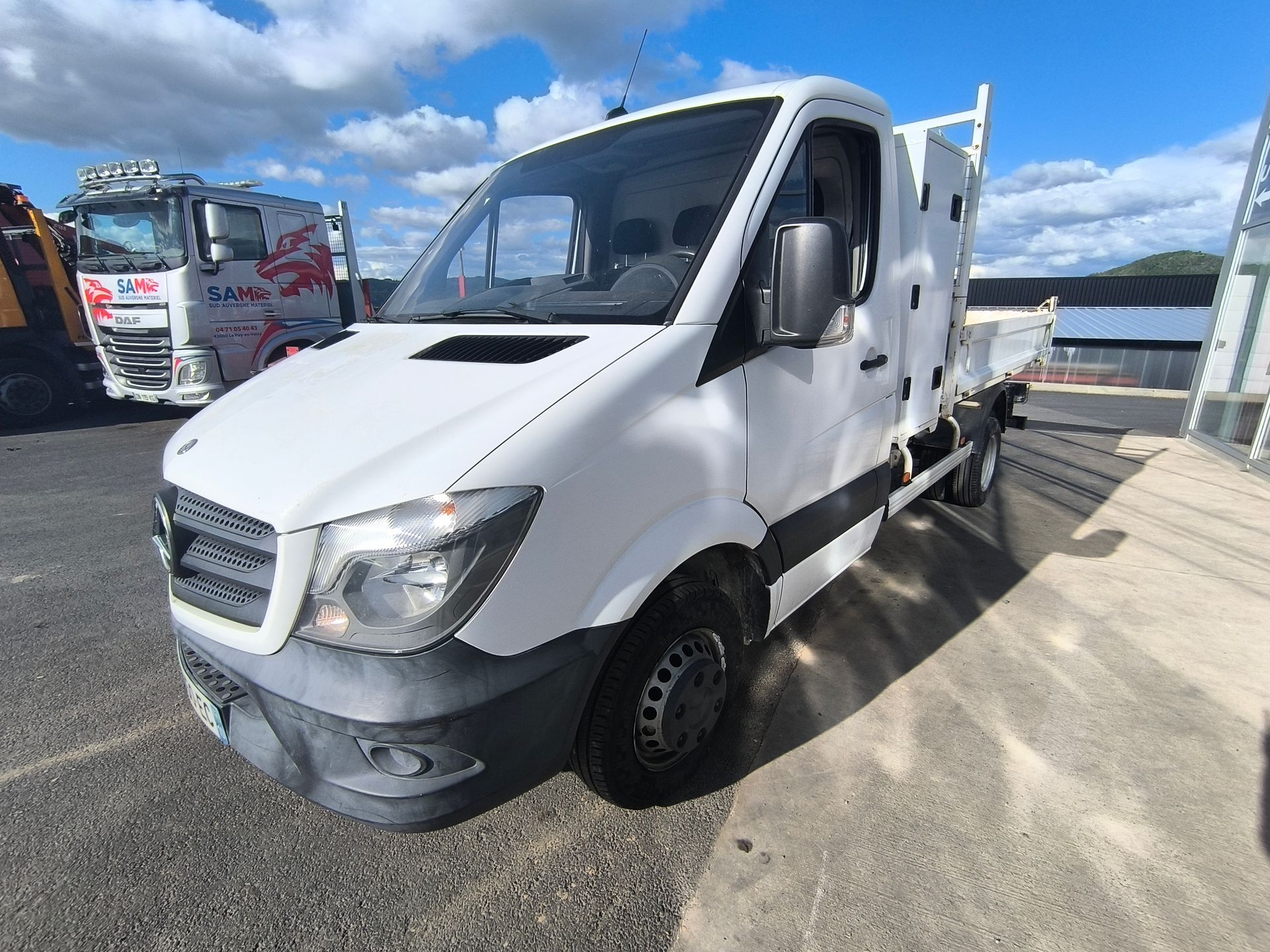 Mercedes Sprinter benne propulsion