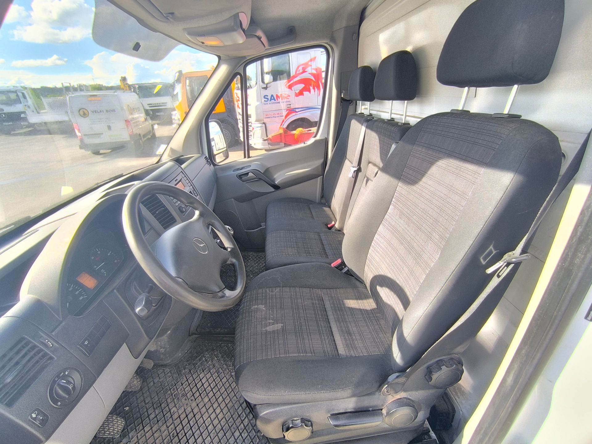 Mercedes Sprinter benne propulsion