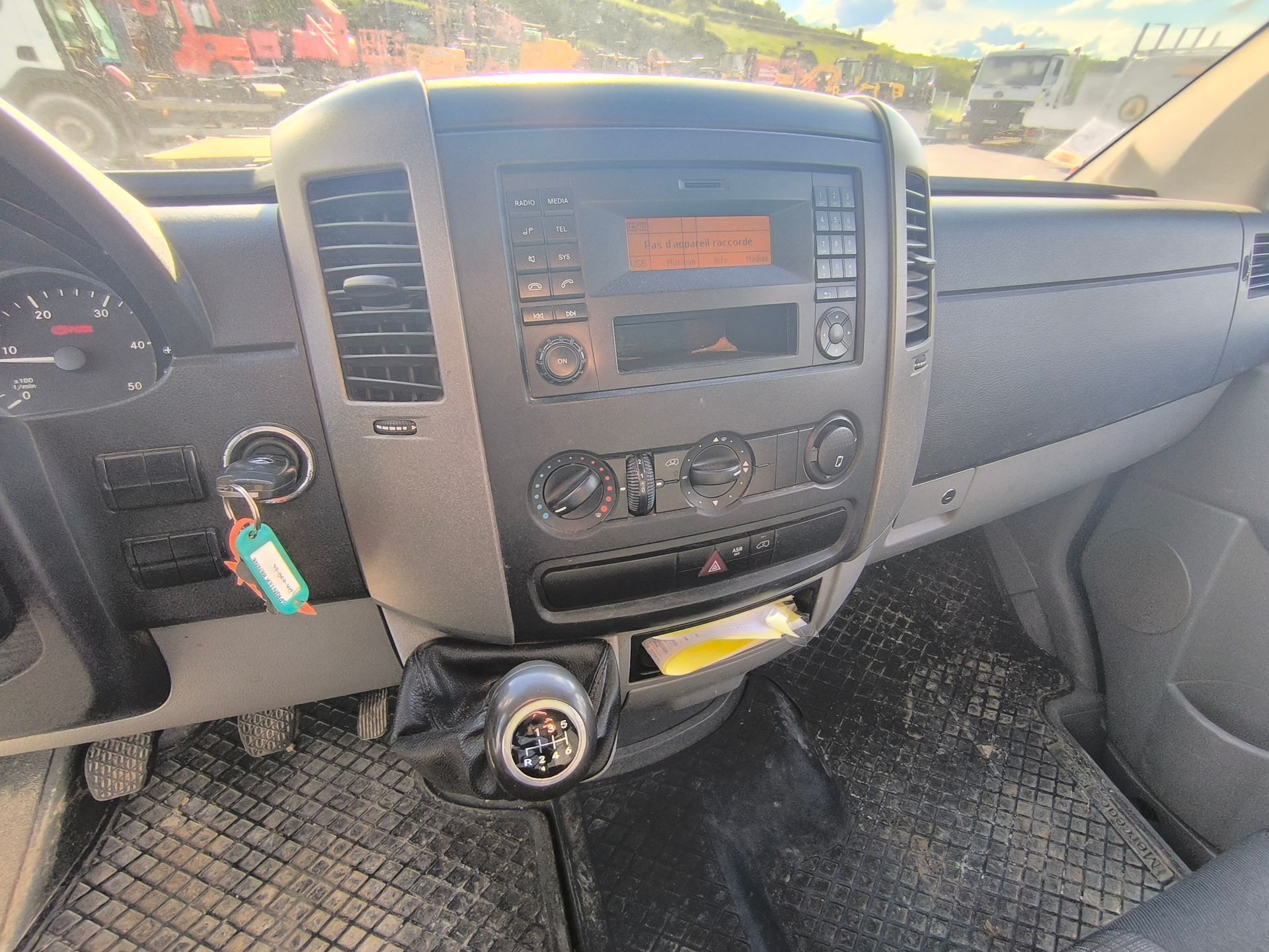 Mercedes Sprinter benne propulsion